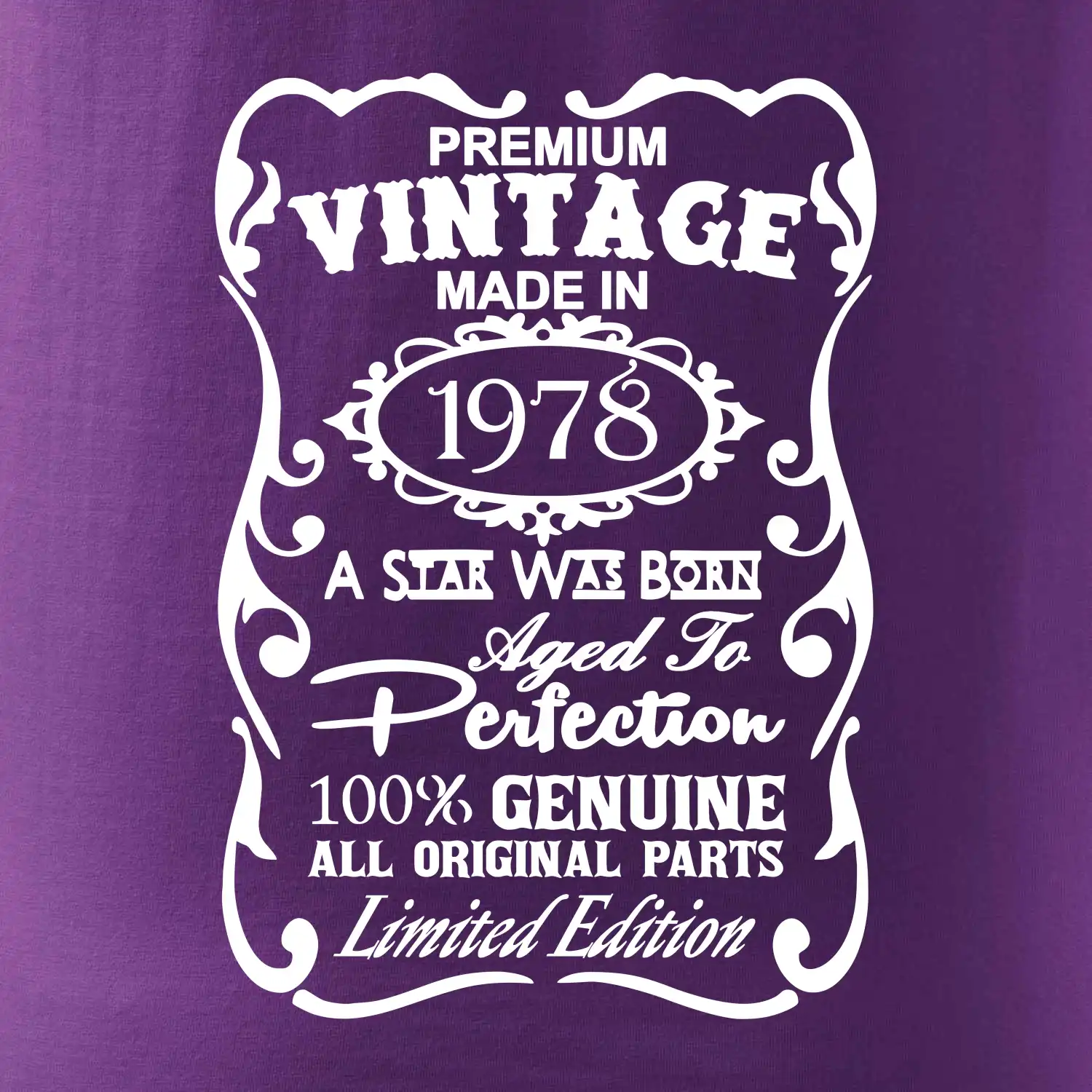 Vintage Etiketa - 1978