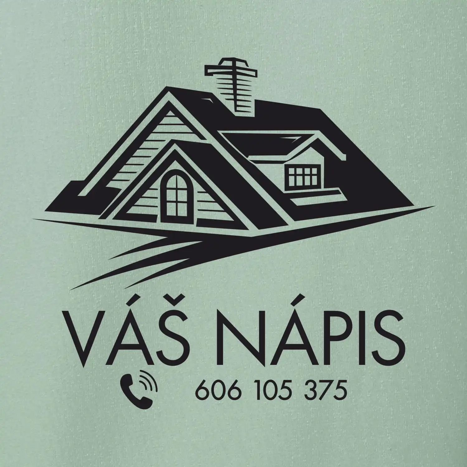 Tričko pro pokrývače - Velká střecha