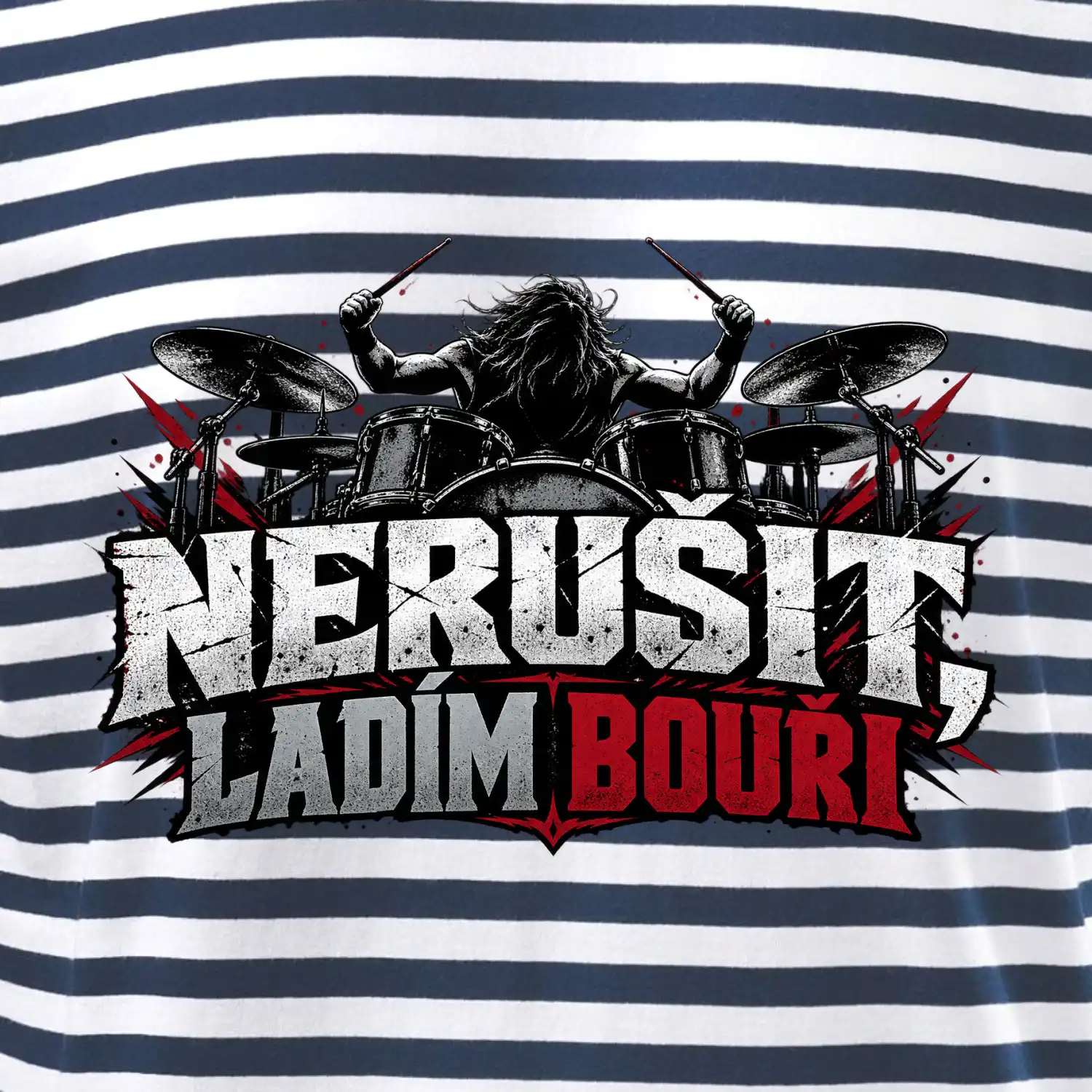 Nerušit ladím bouři - metalový bubeník