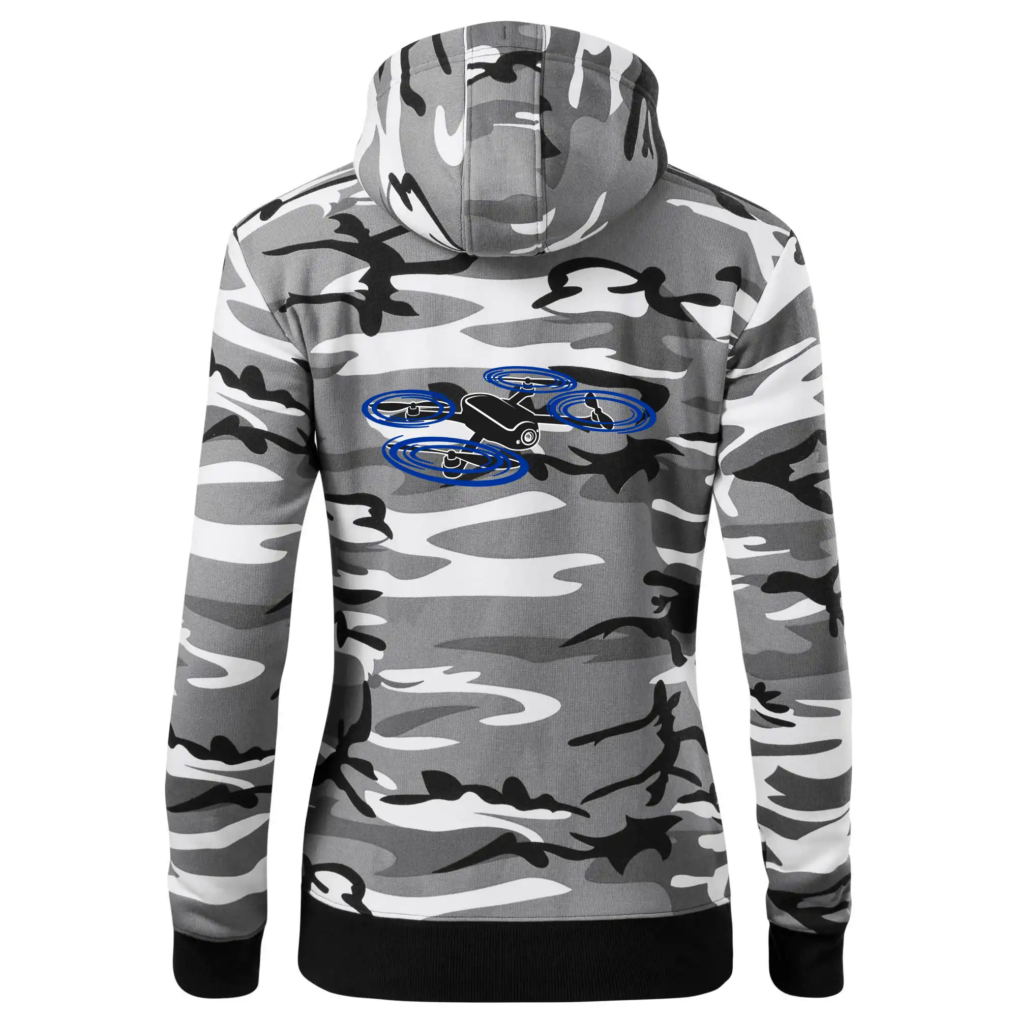 Dron letící