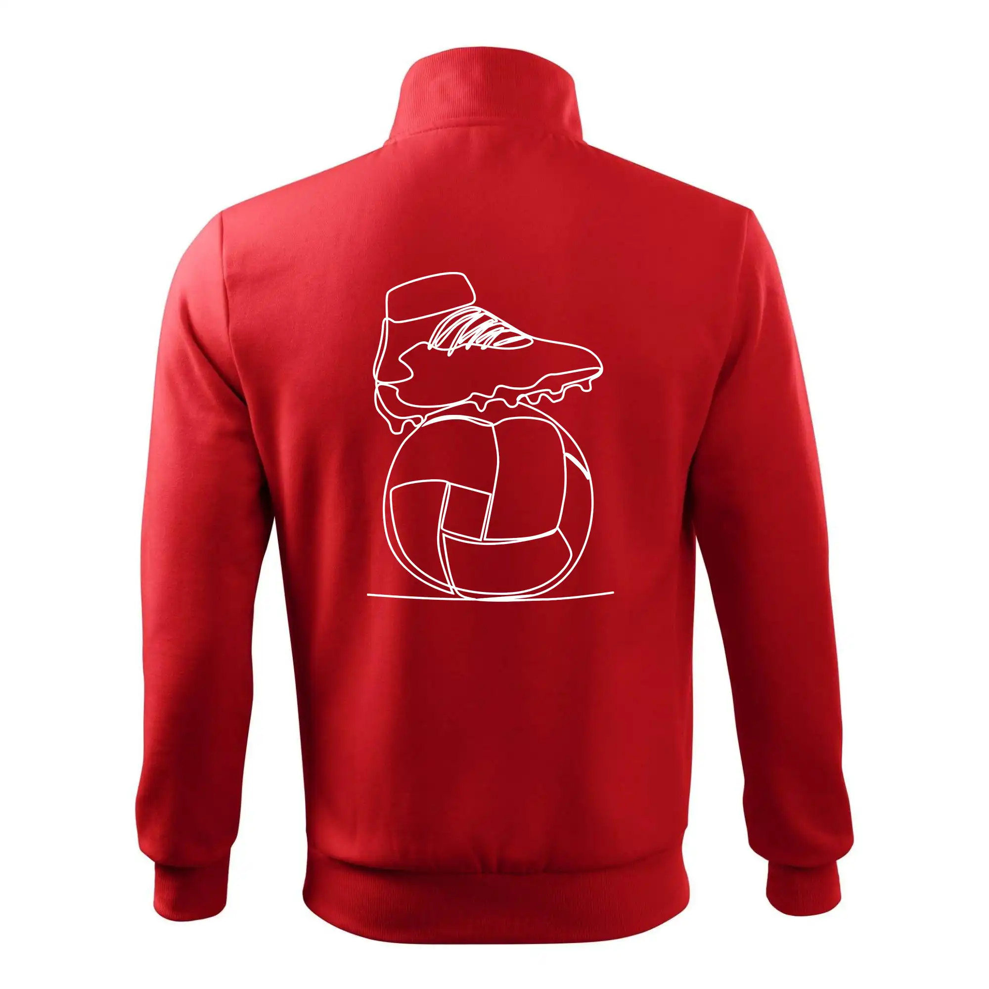 Fotbalový míč kopačka jedním tahem