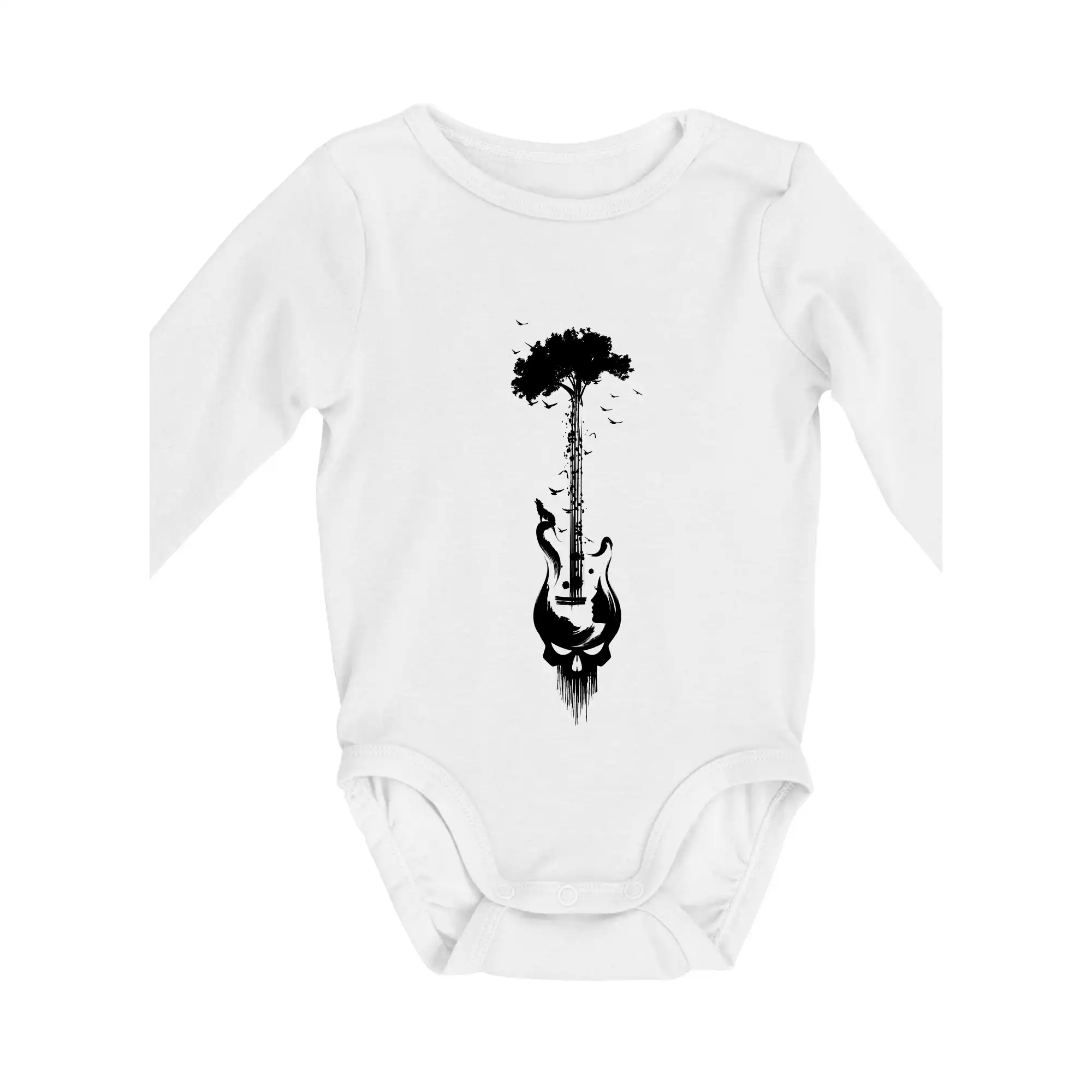 Kytara strom a lebka