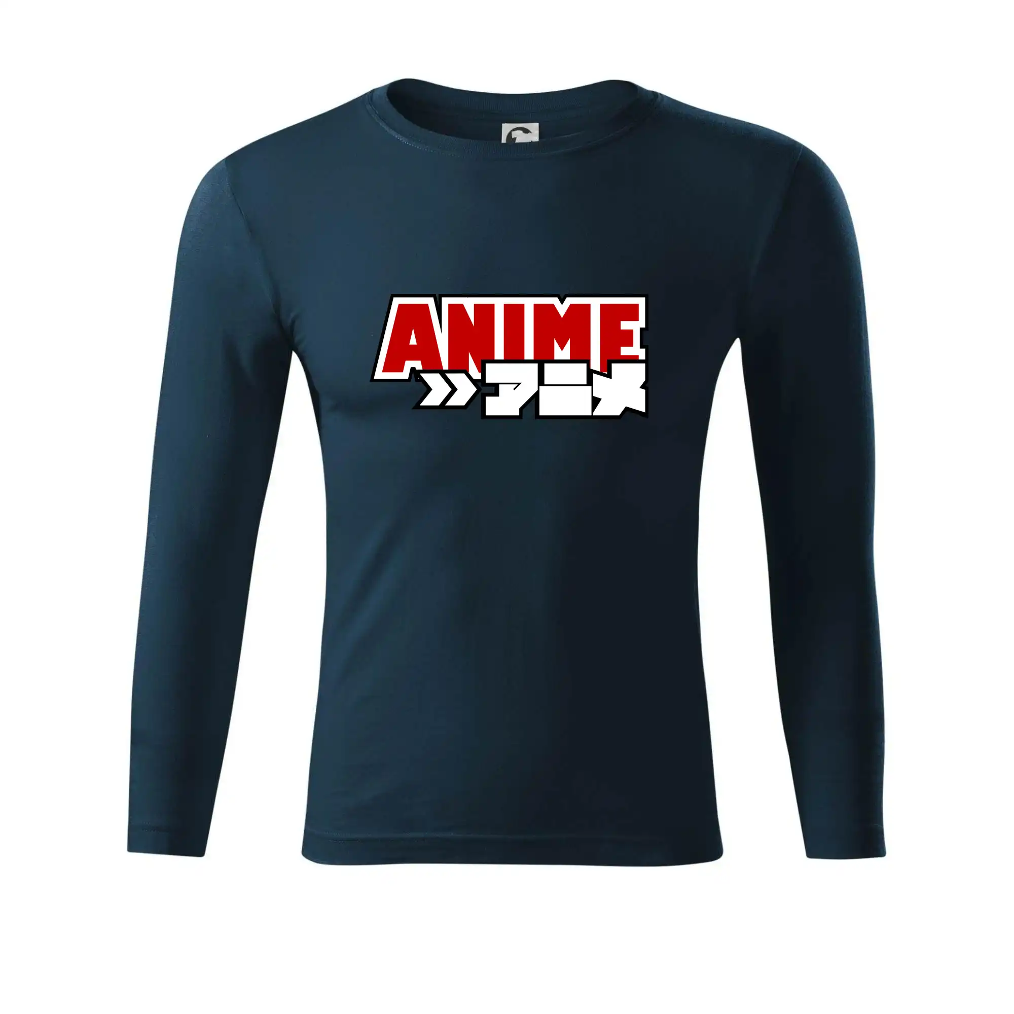 Anime nápis červený