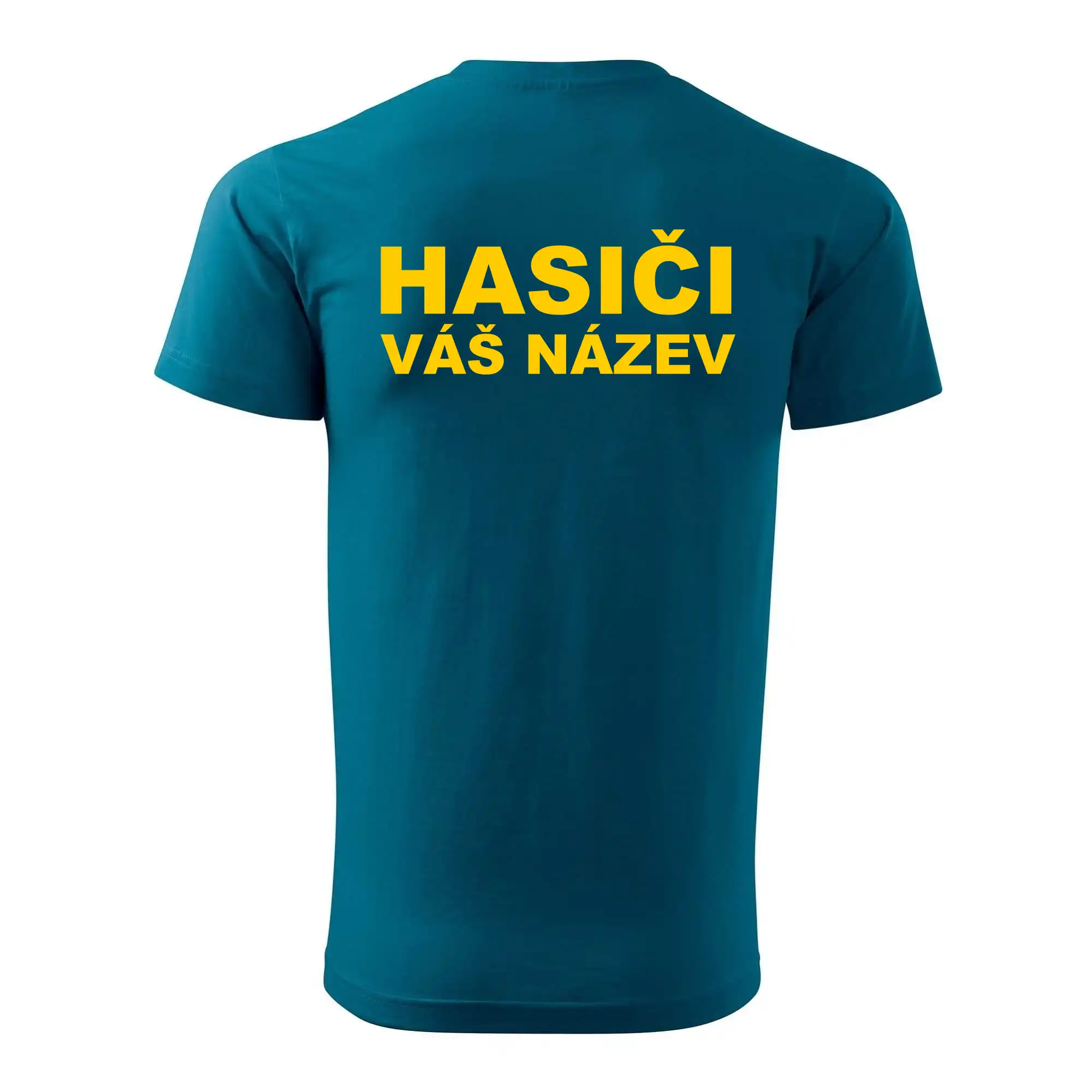 Hasiči - žlutý nápis - váš název sboru