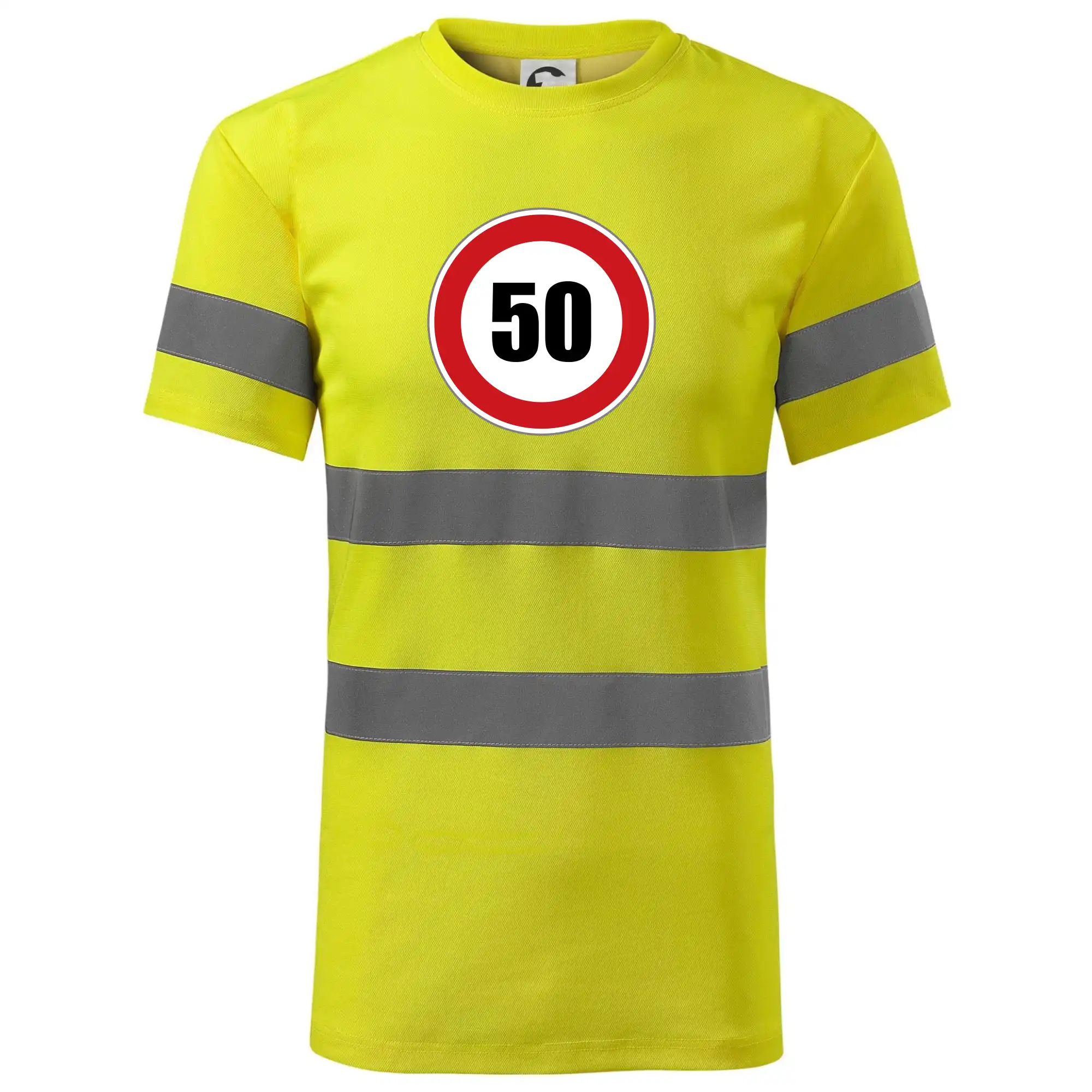 Dopravní značka - omezení rychlosti 50