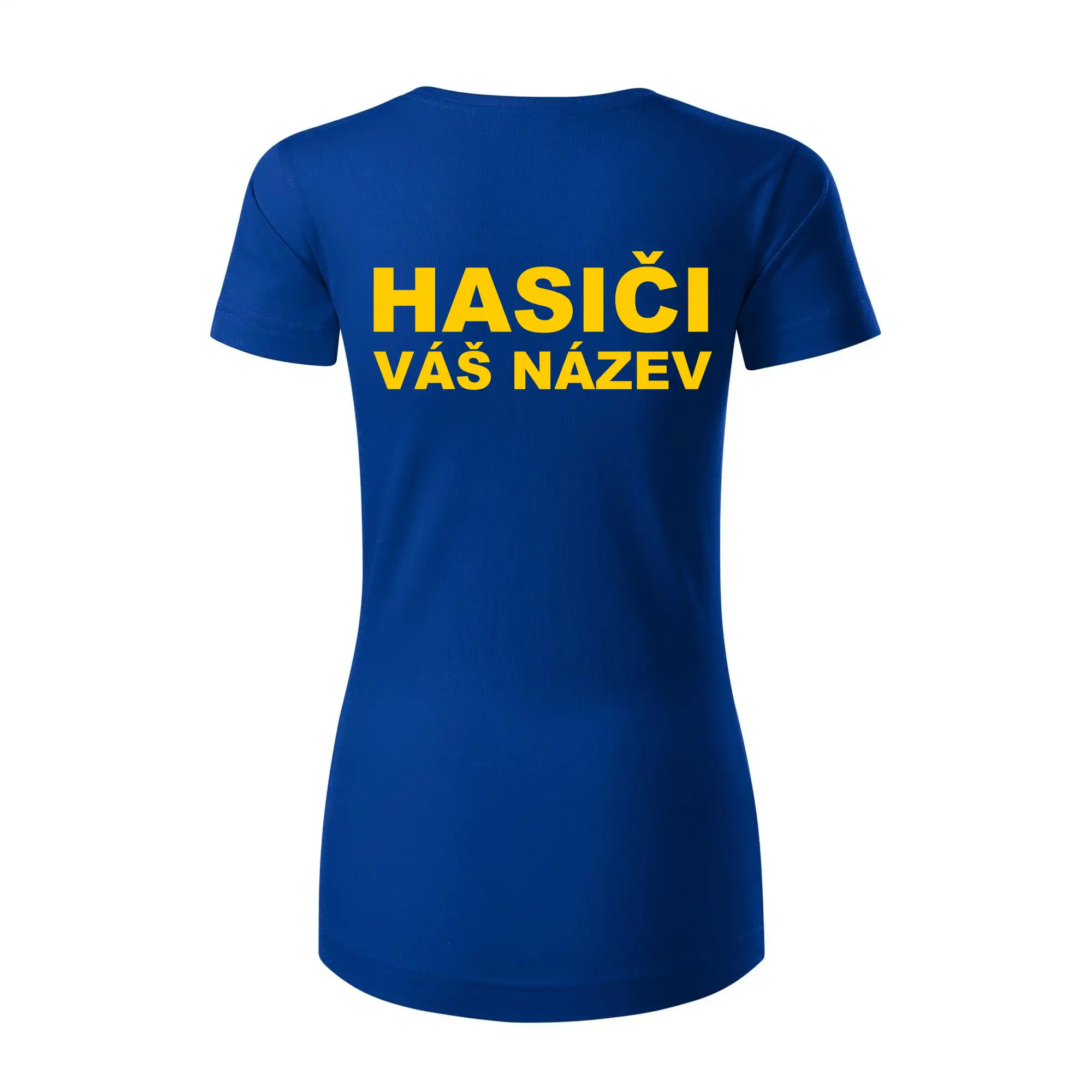 Hasiči - žlutý nápis - váš název sboru