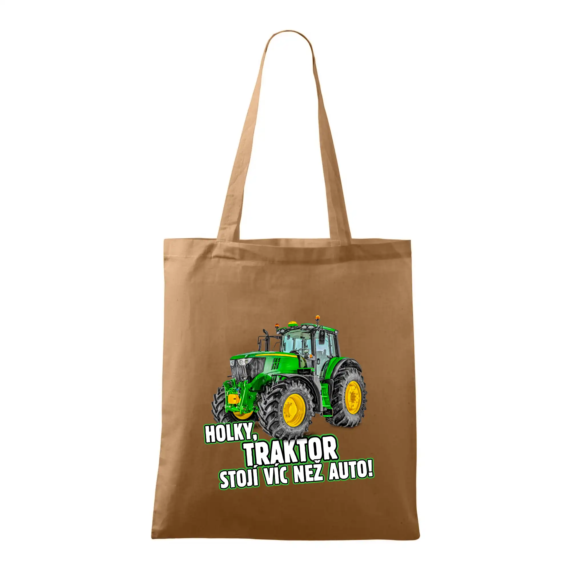 Holky, traktor stojí víc než auto