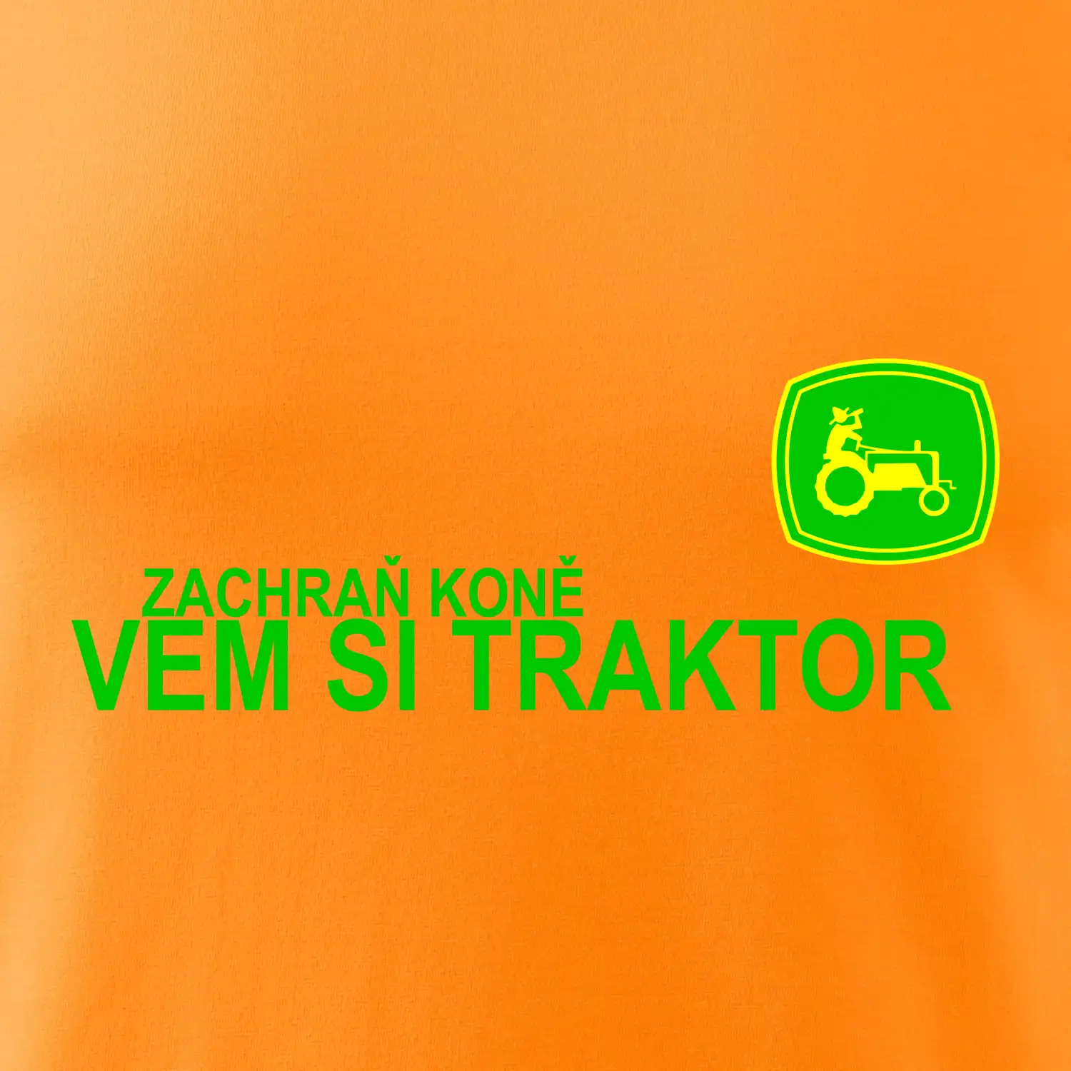Zachraň koně, vem si traktor!
