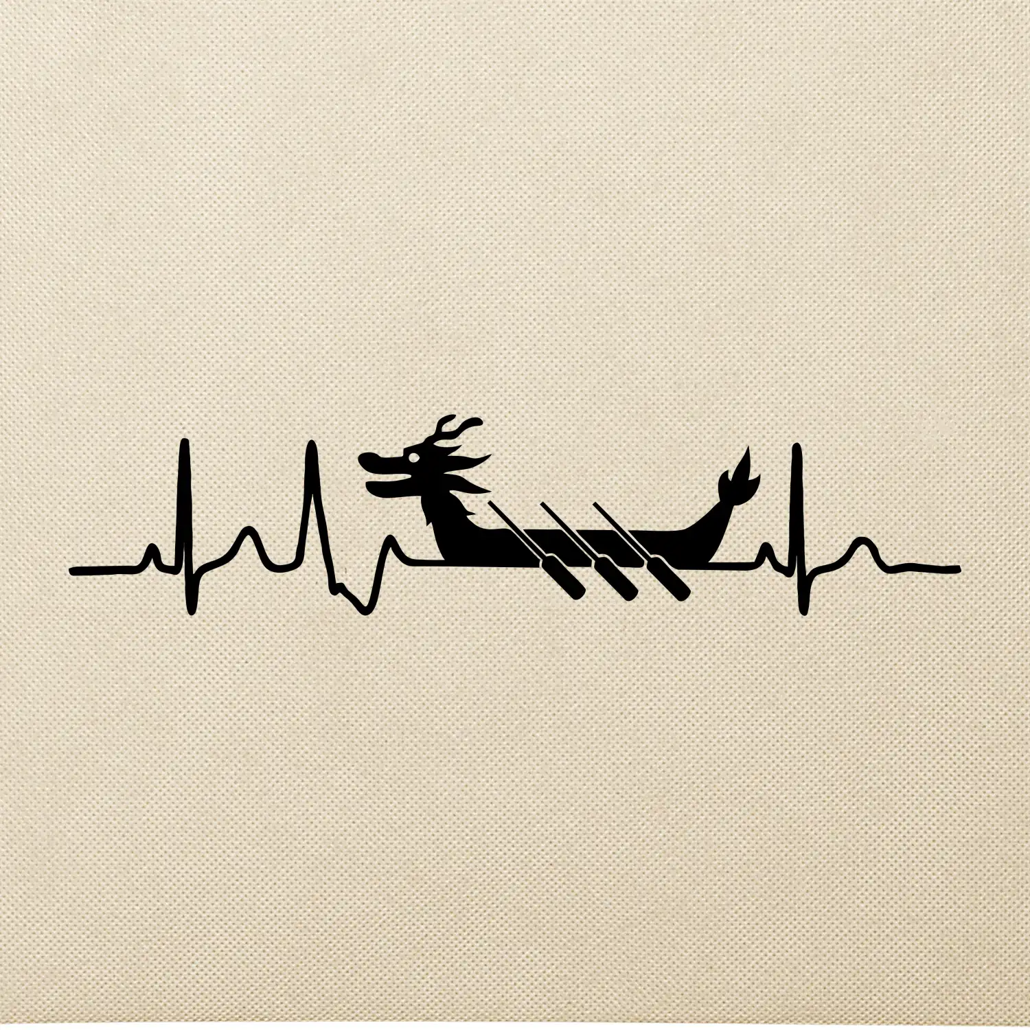 EKG dračí loď