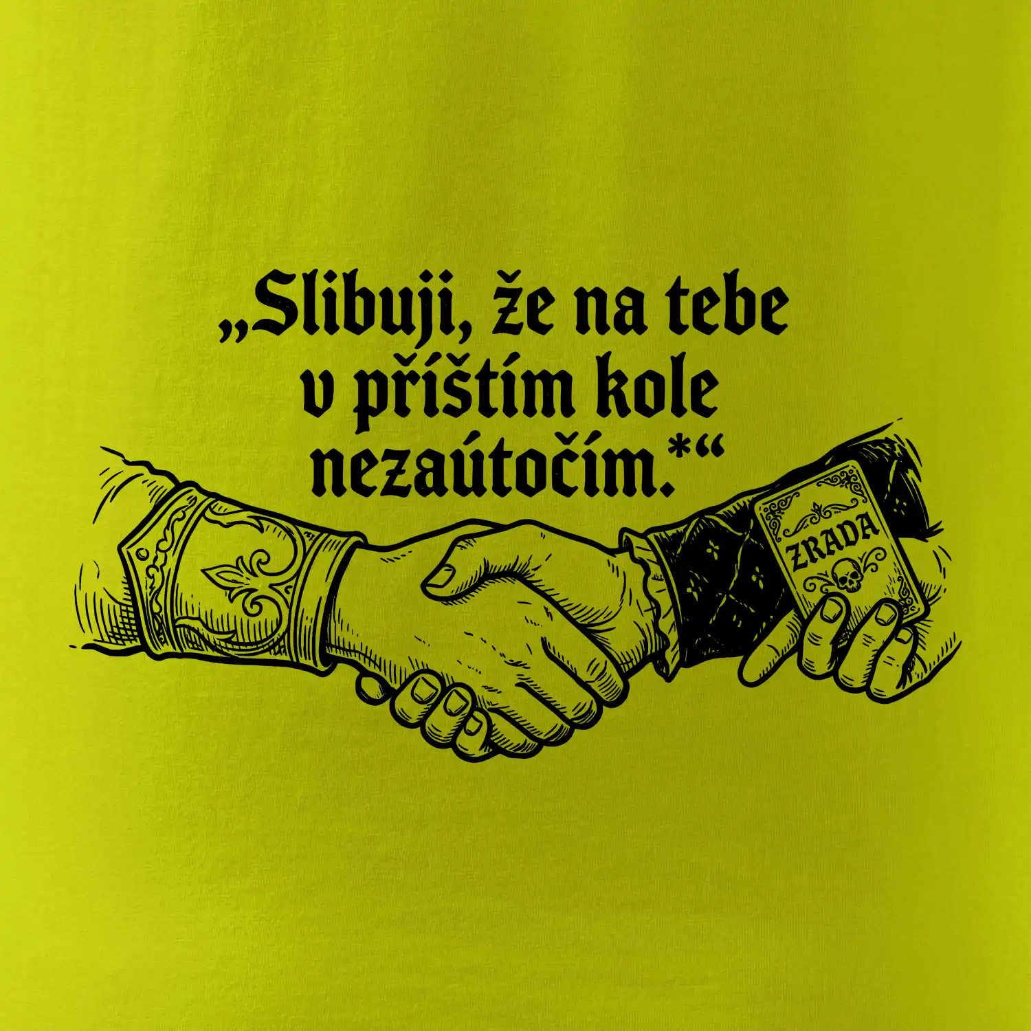 Slibuji, že na tebe nezaútočím