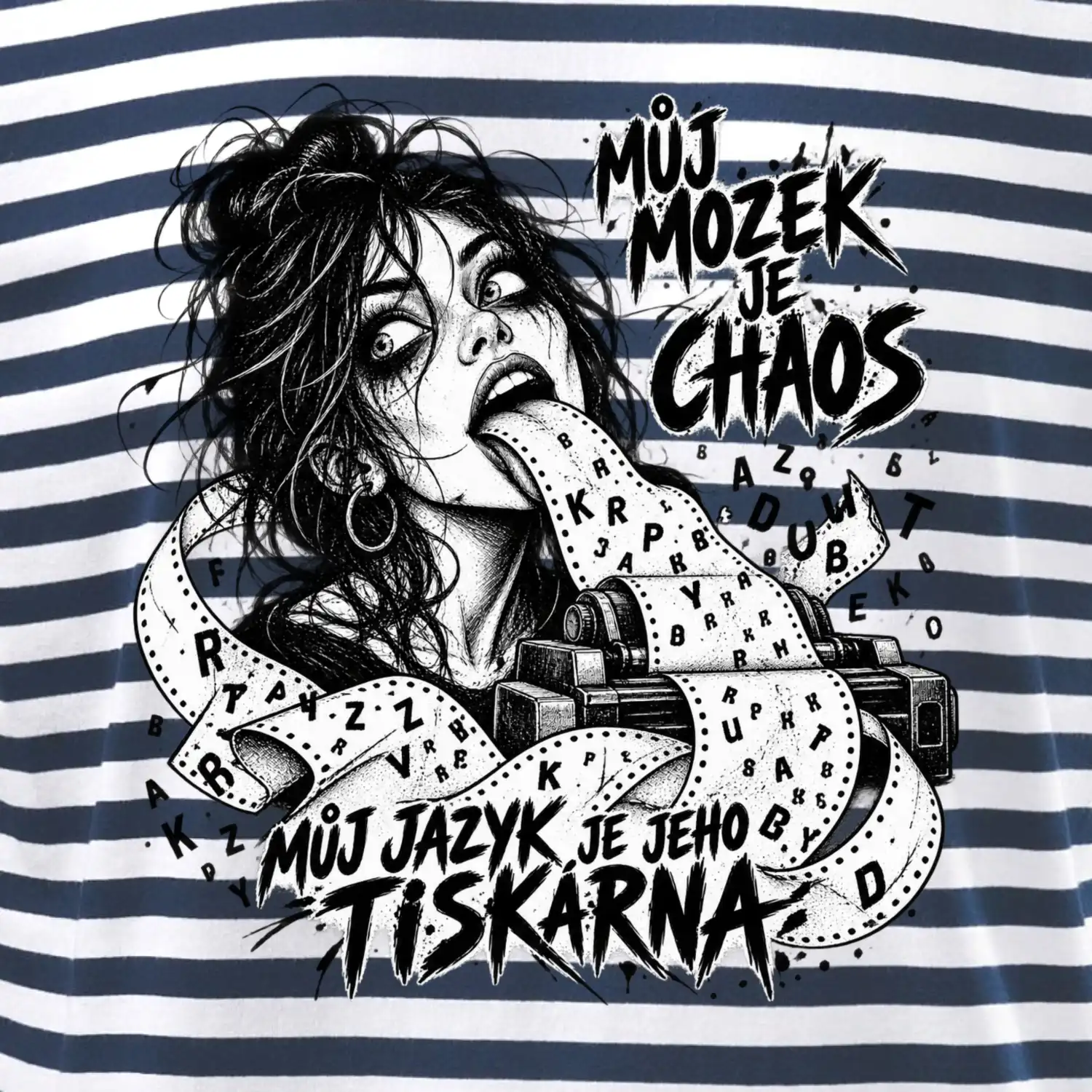 Můj mozek je chaos a jazyk tiskárna