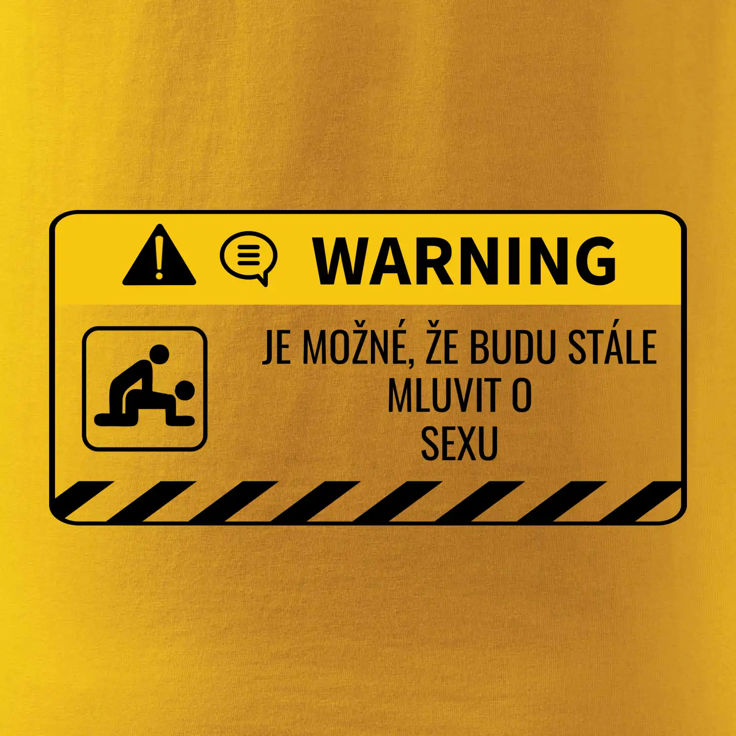 Warning mluvení - sex