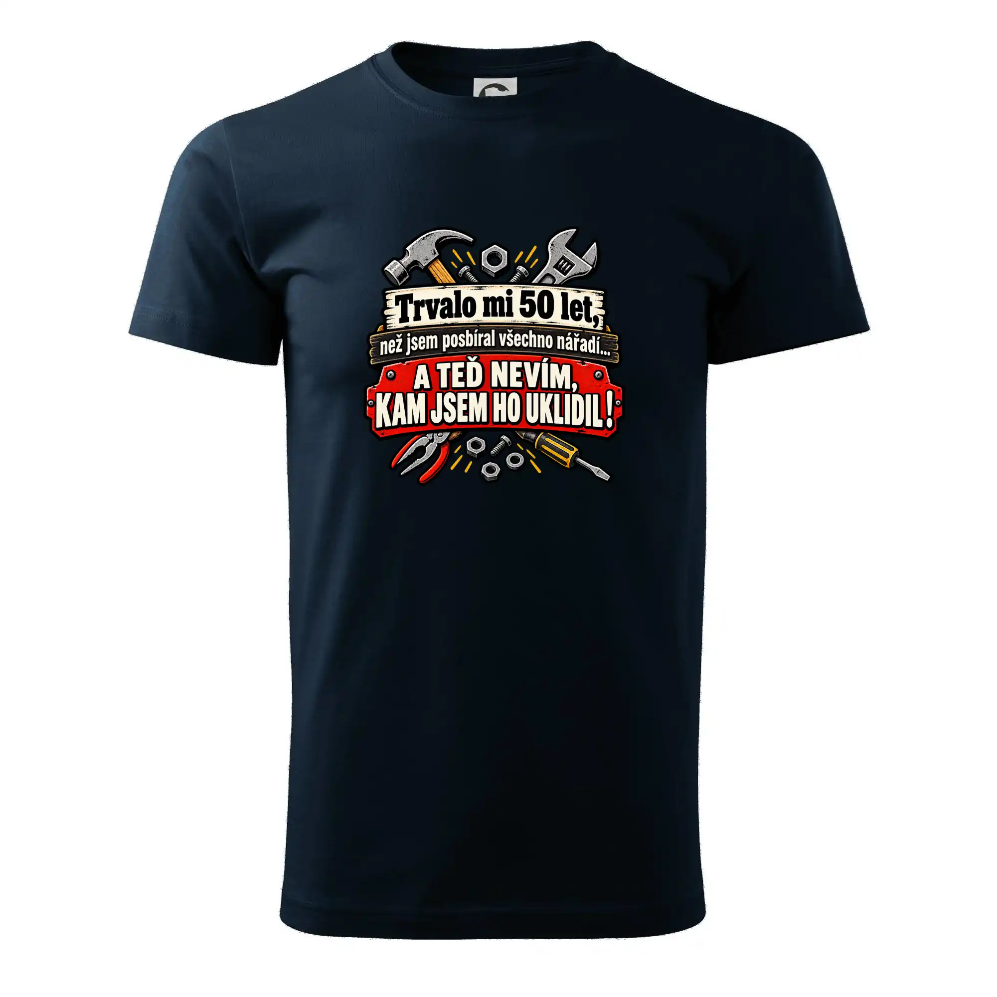 Trvalo mi  50l et, než jsem posbíral všechno nářadí