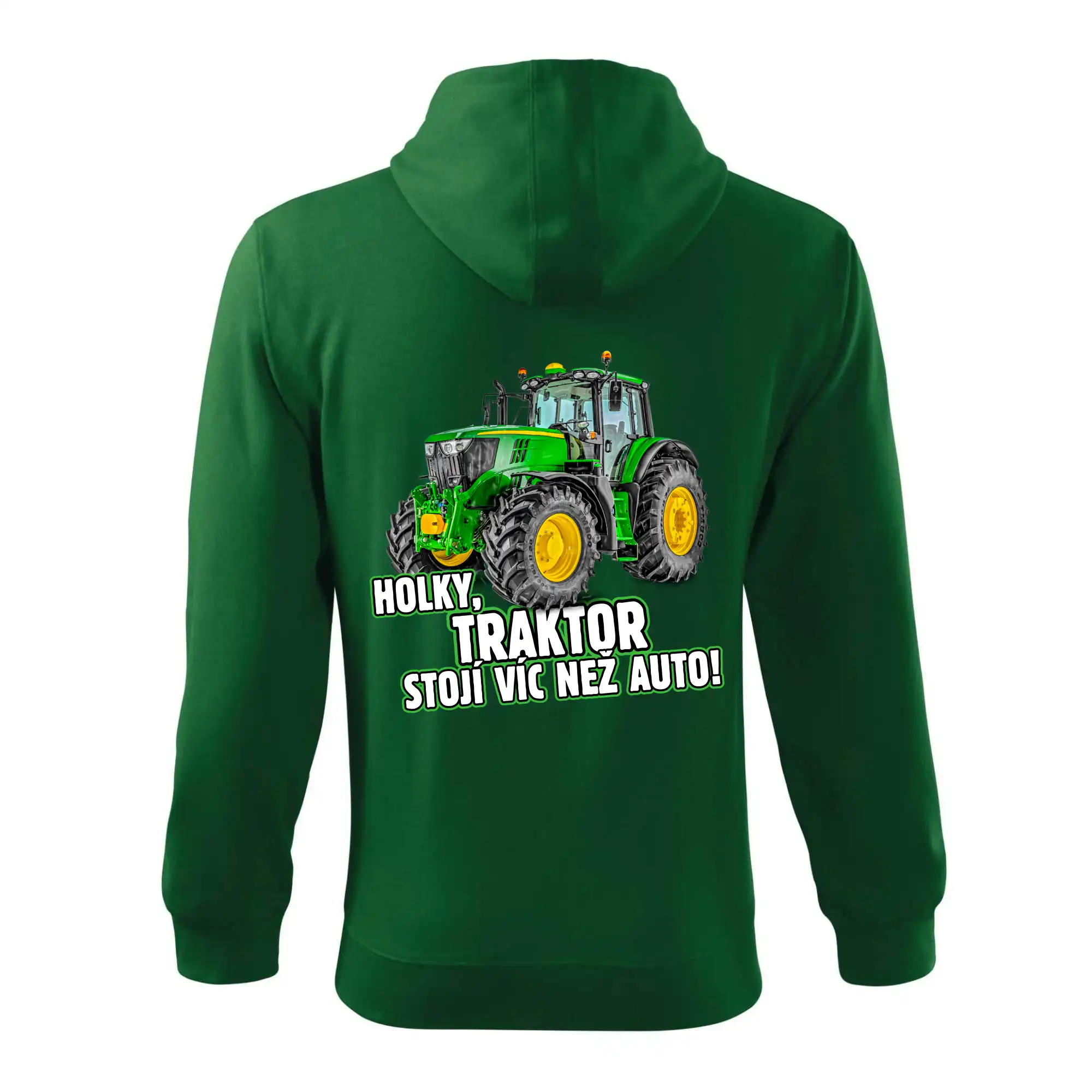 Holky, traktor stojí víc než auto