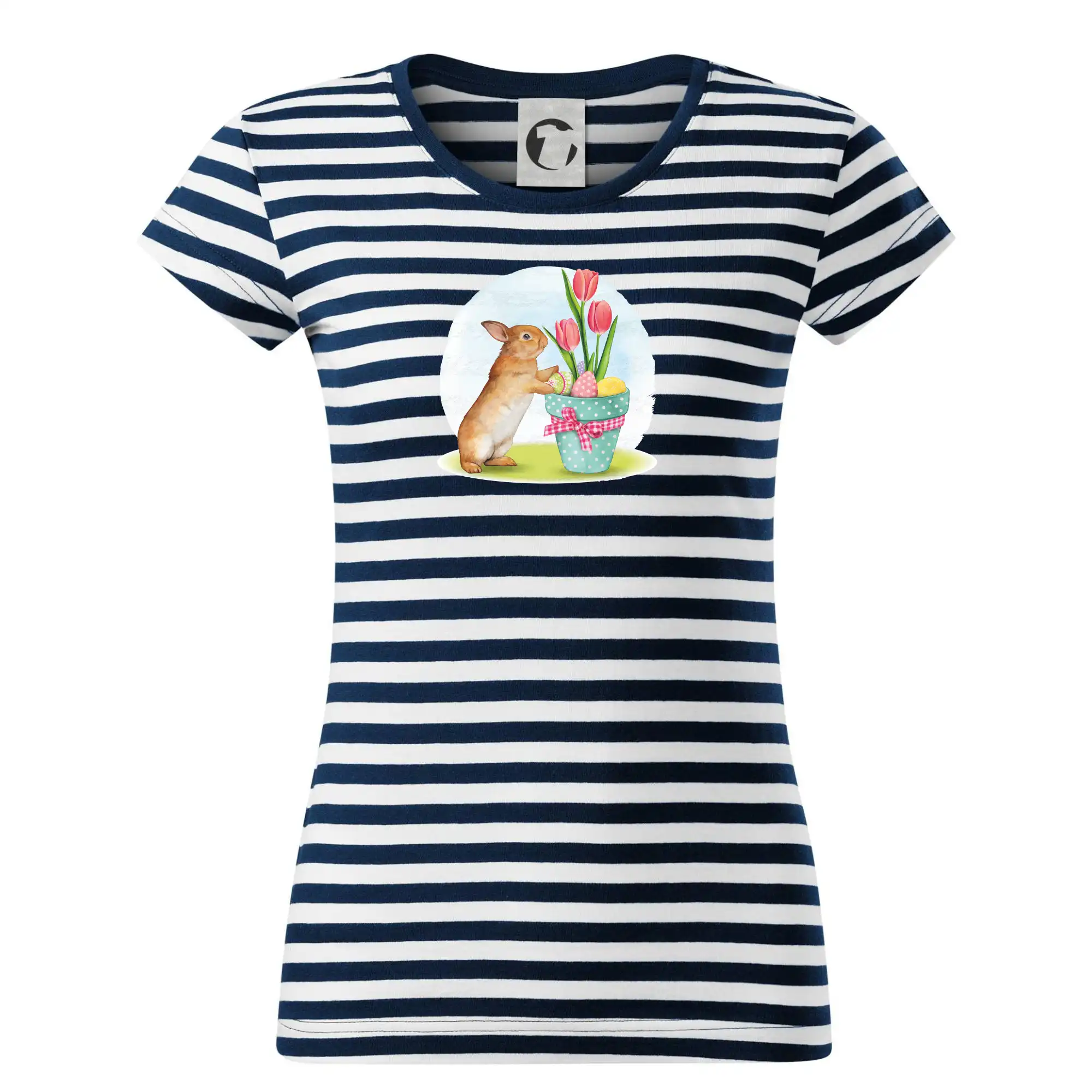 Velikonoční zajíček tulipány