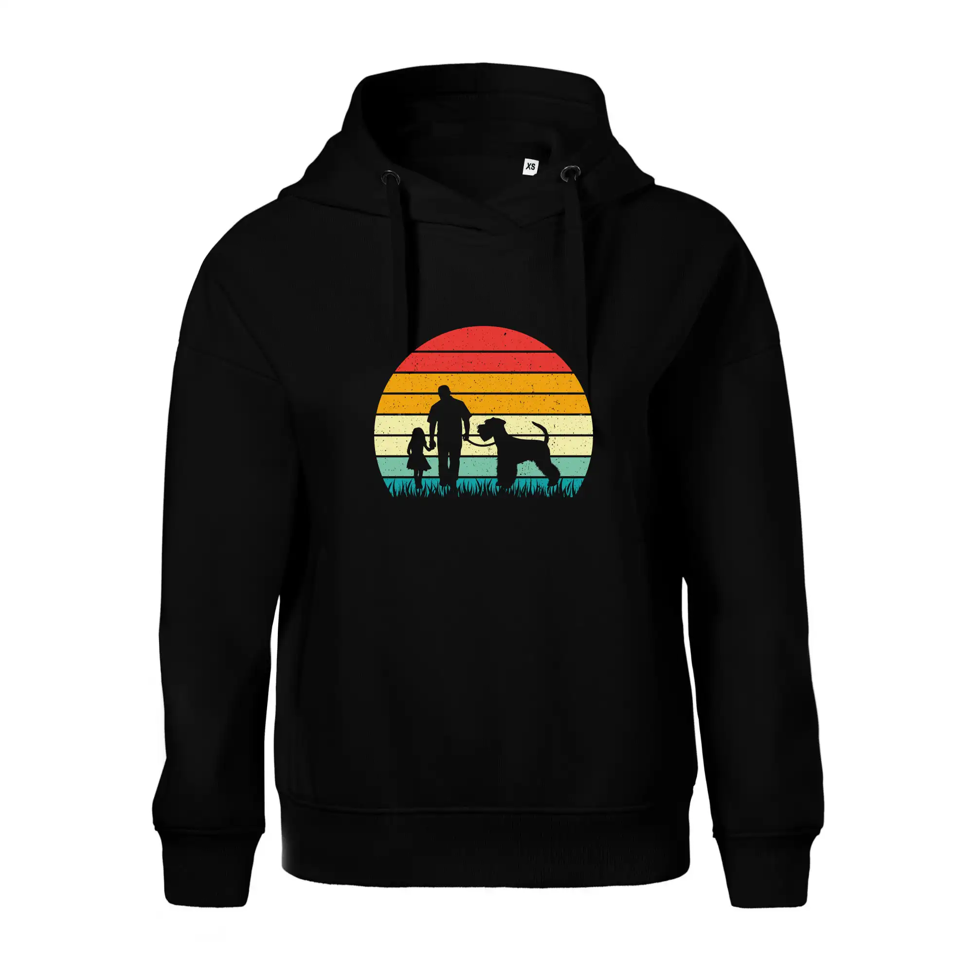 Knírač a táta s dcerou