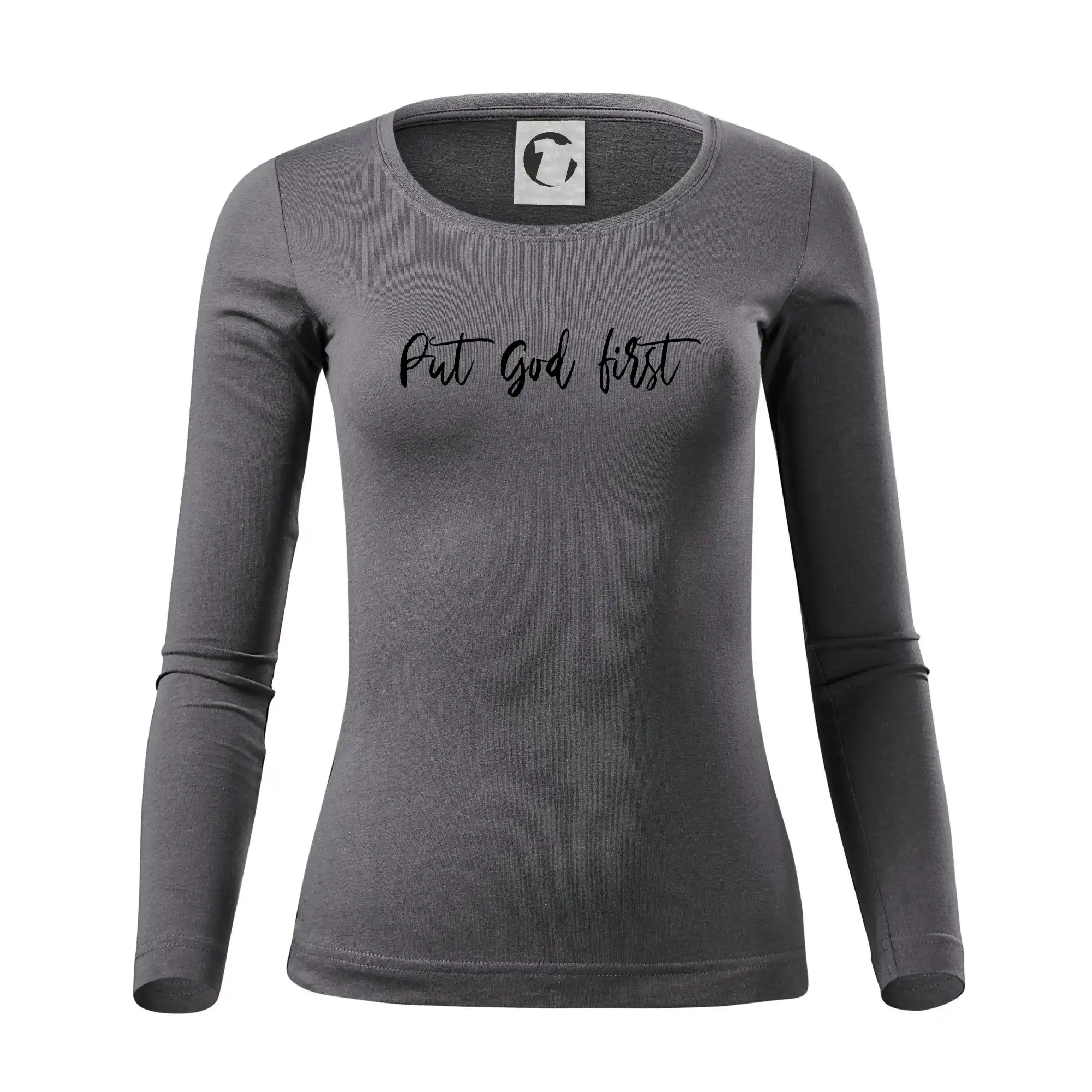 Put God first psací nápis