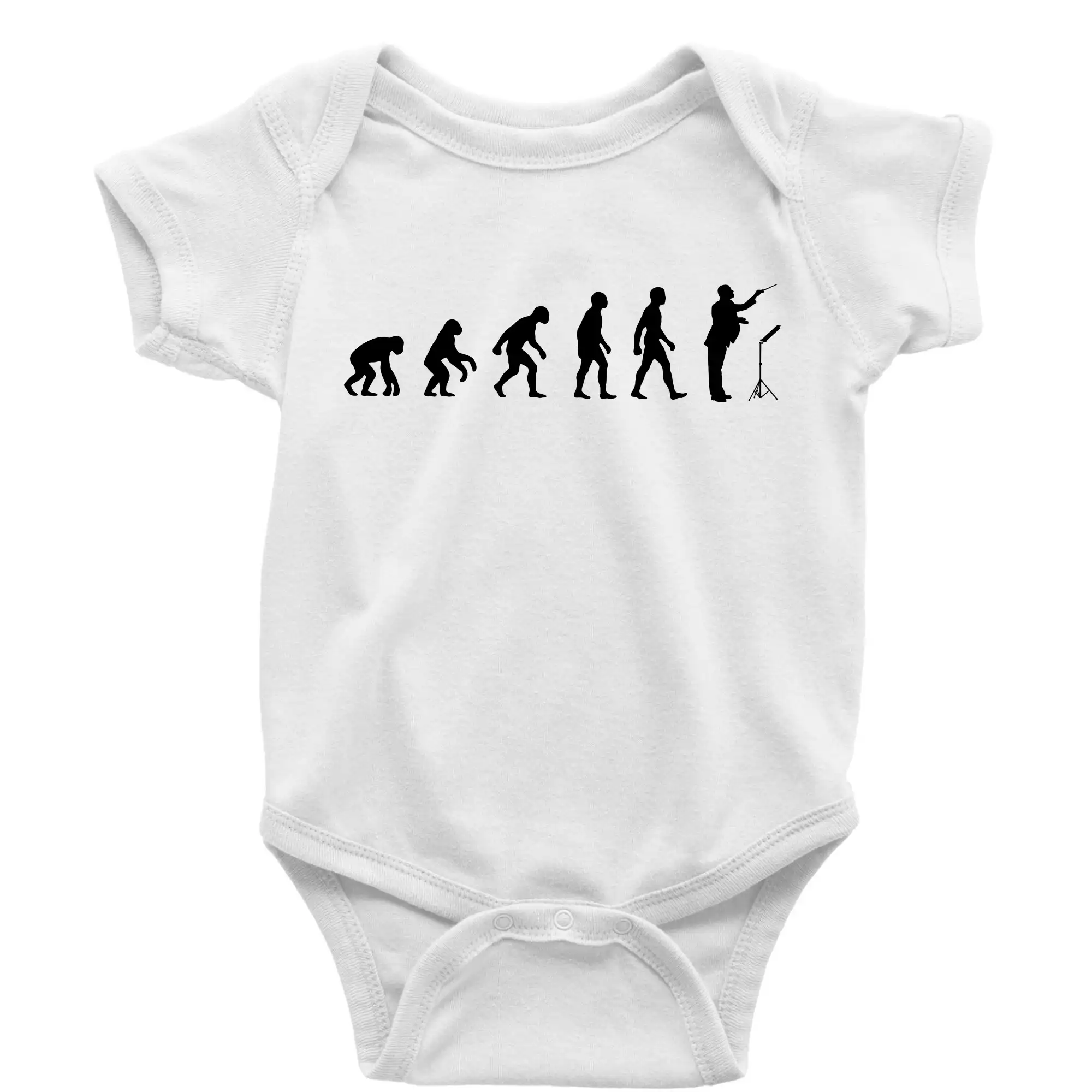 Evoluce sbormistr z boku