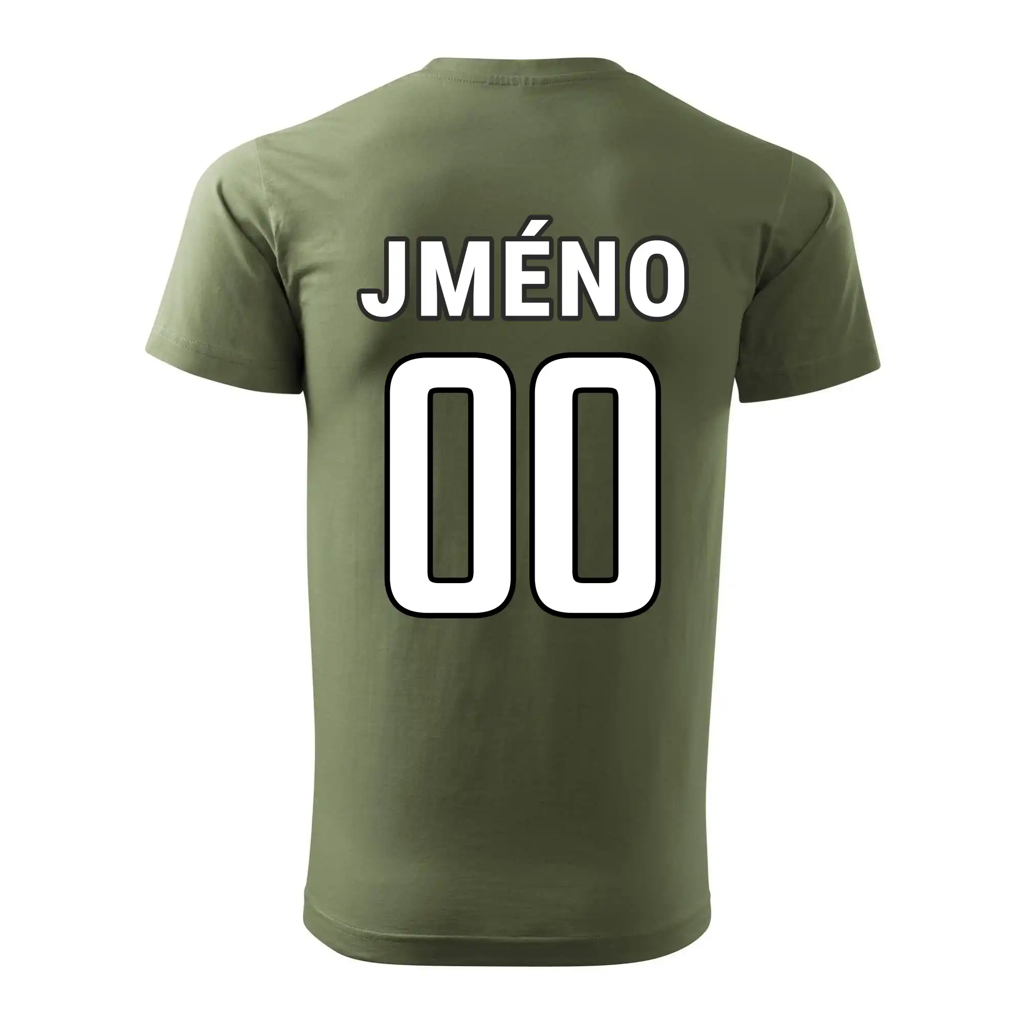 Fotbalový dres - vlastní jméno a číslo
