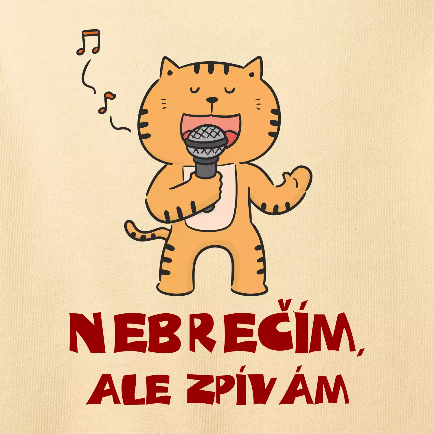 Nebrečím, ale zpívám