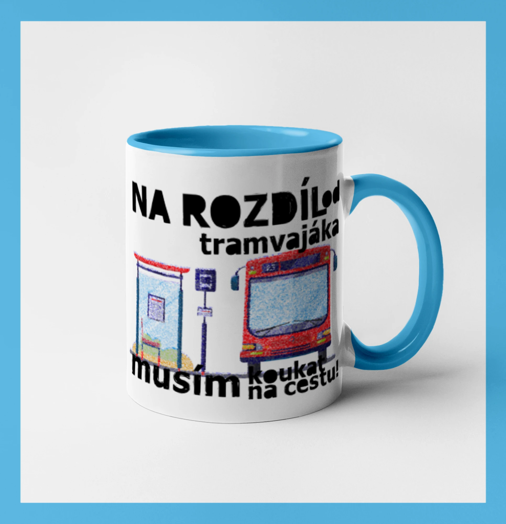 Na rozdíl od tramvajáka musím koukat na cestu