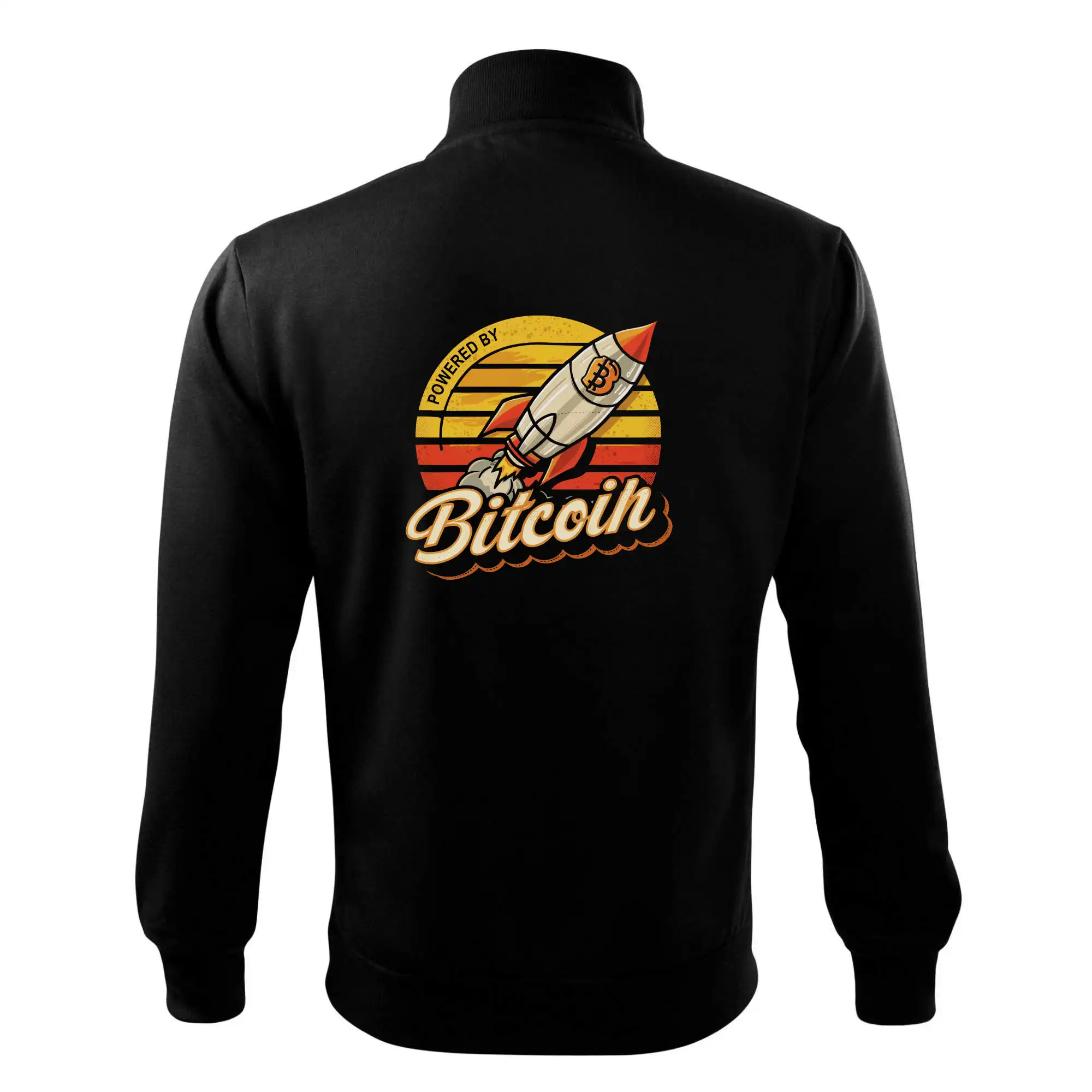 Powered by Bitcoin  bitcoin rocket