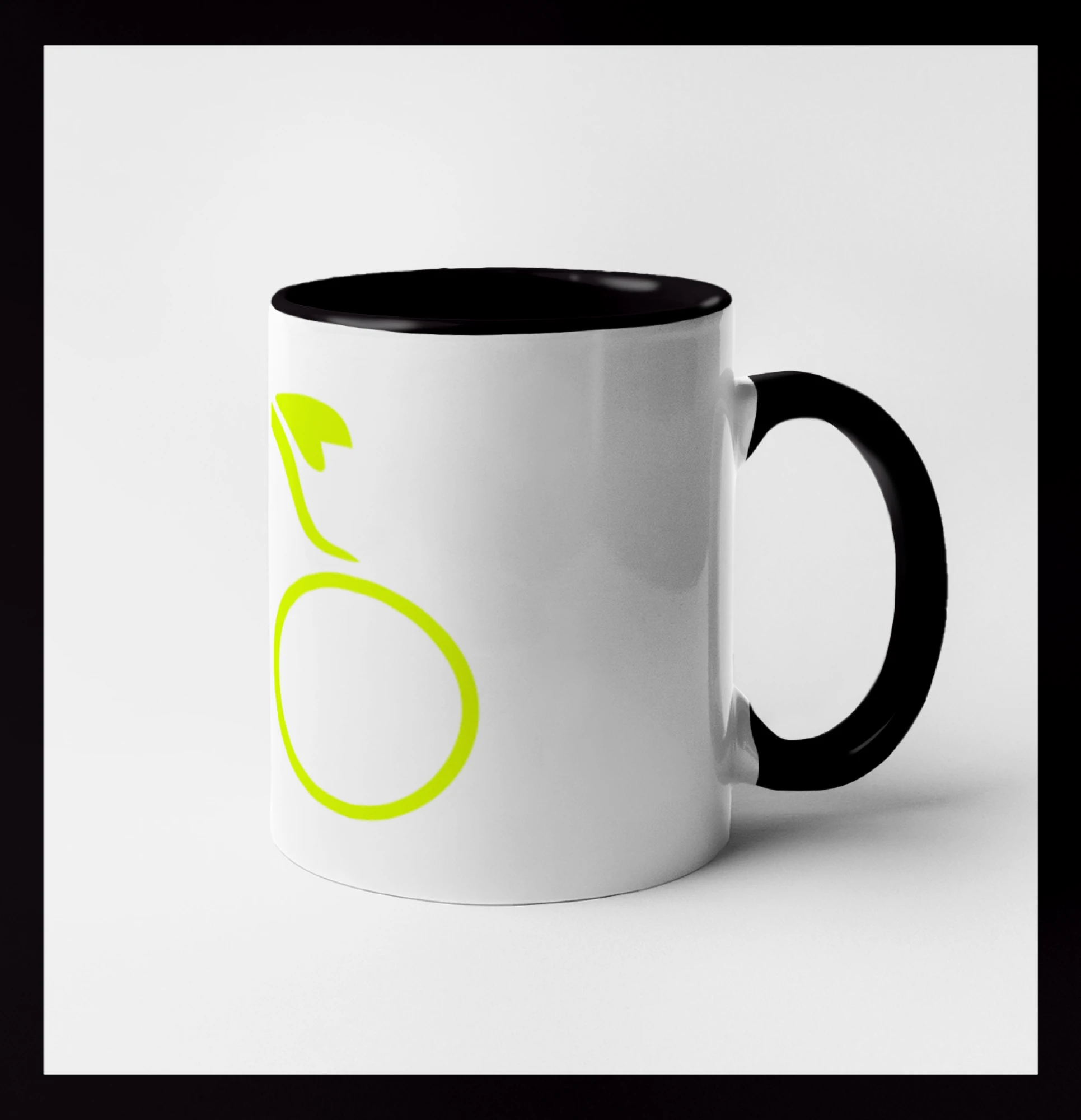 GO - Fluo cyklista malý
