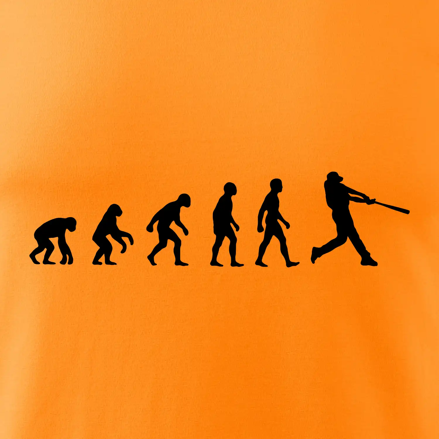 Evoluce baseball pálkař odpal