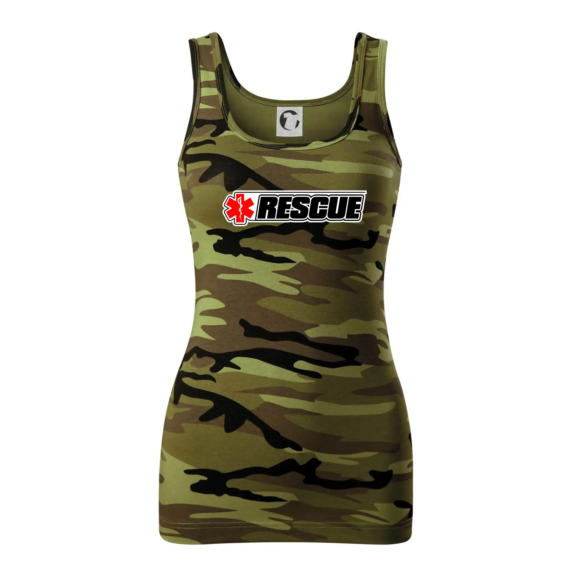 Záchranář rescue kříž červený