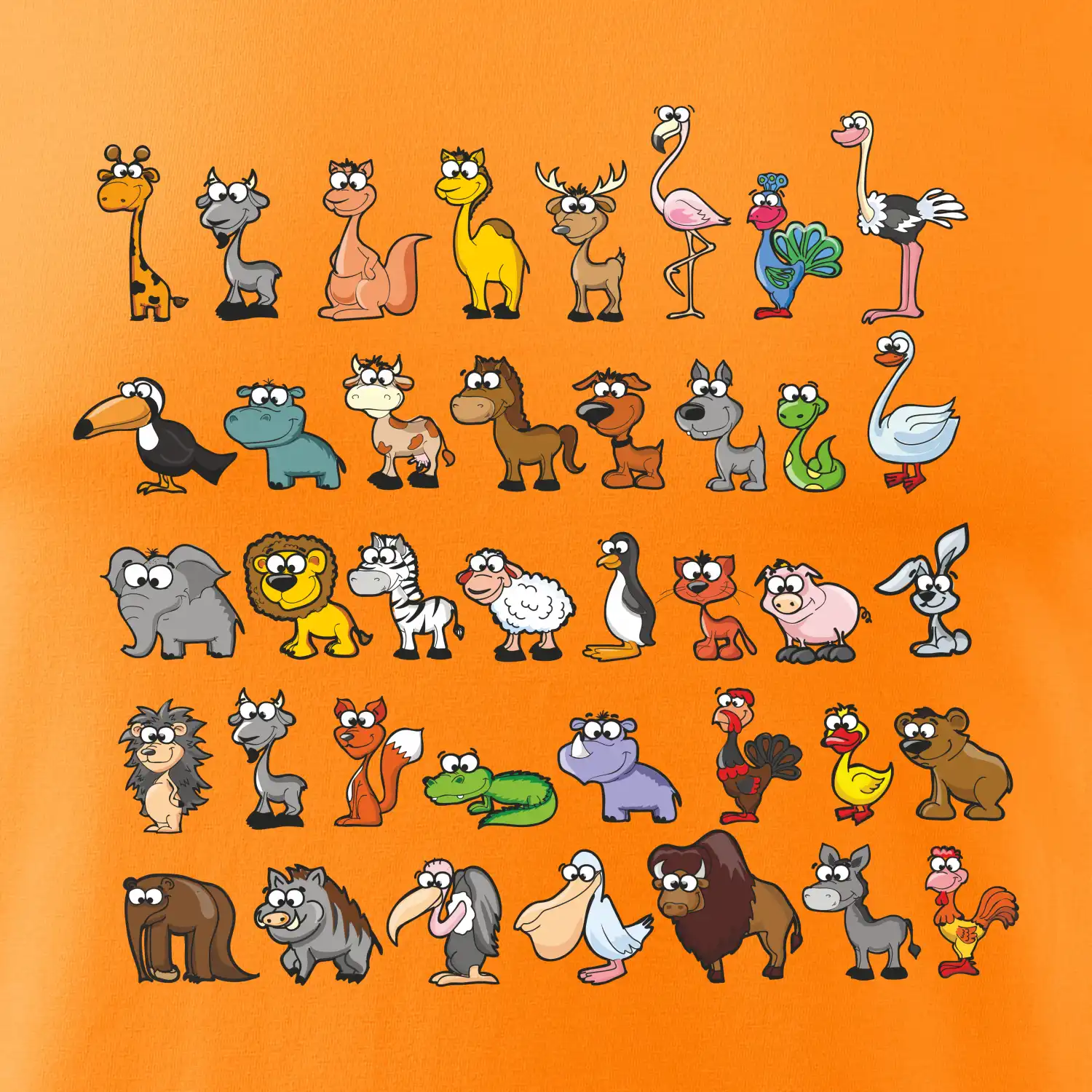 Triko plné zvířátek