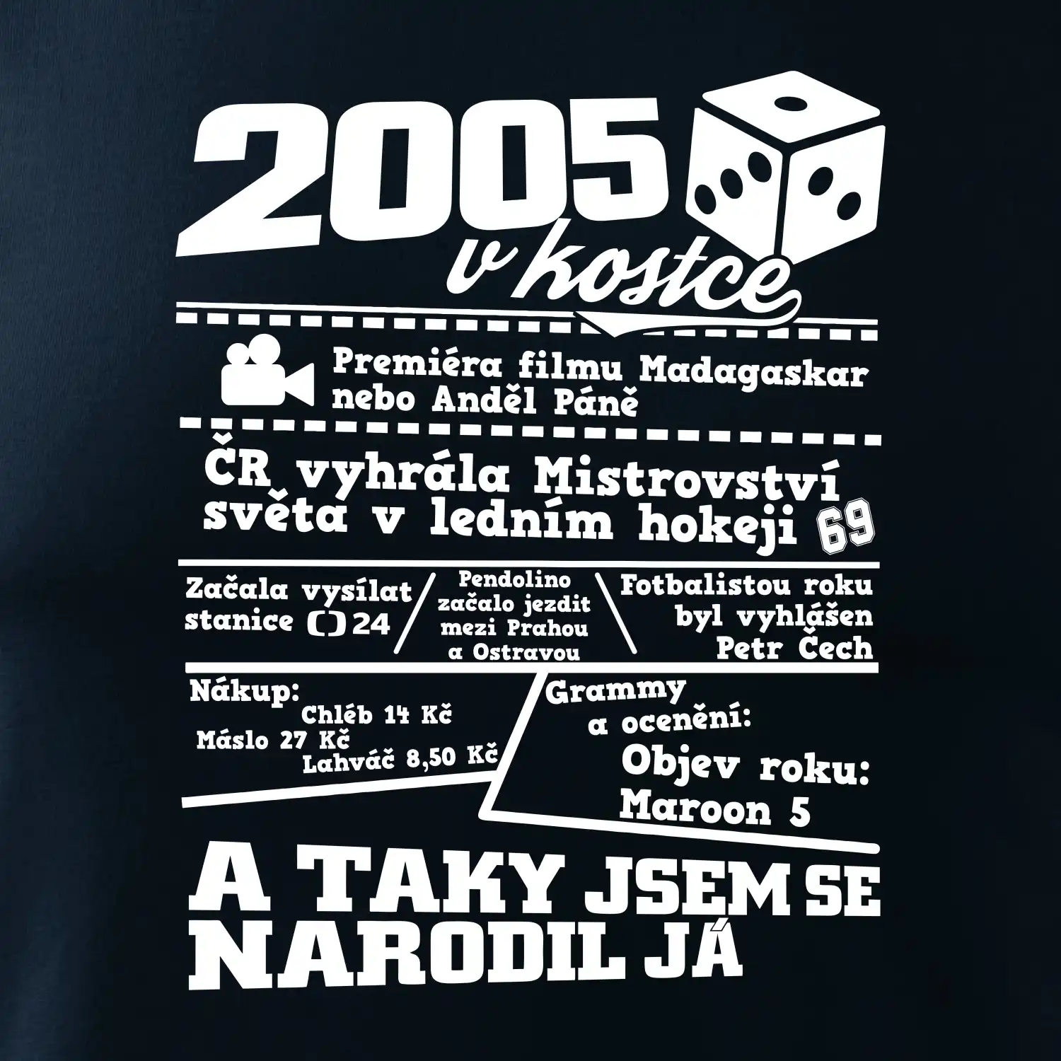 2005 v kostce