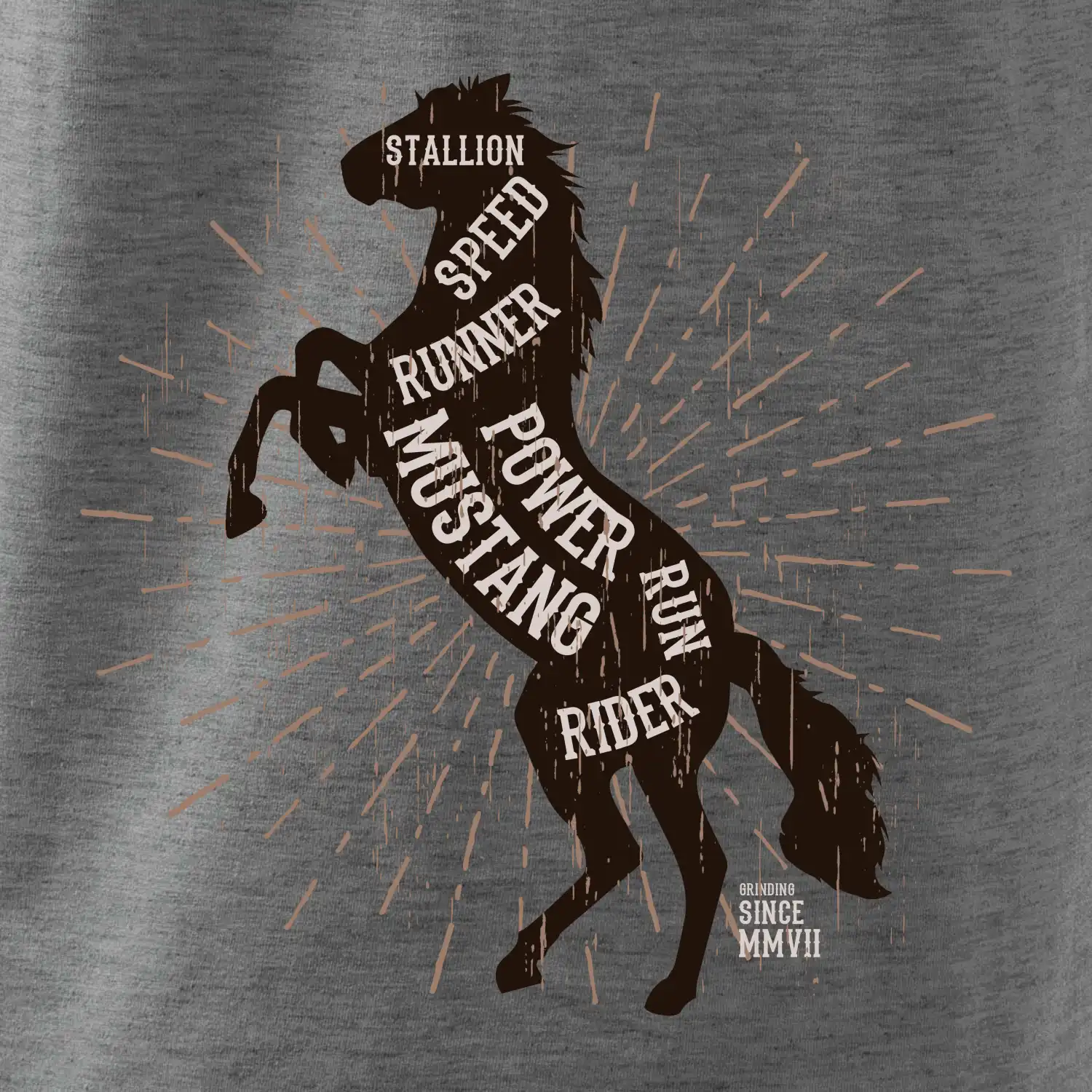 Horse mustang