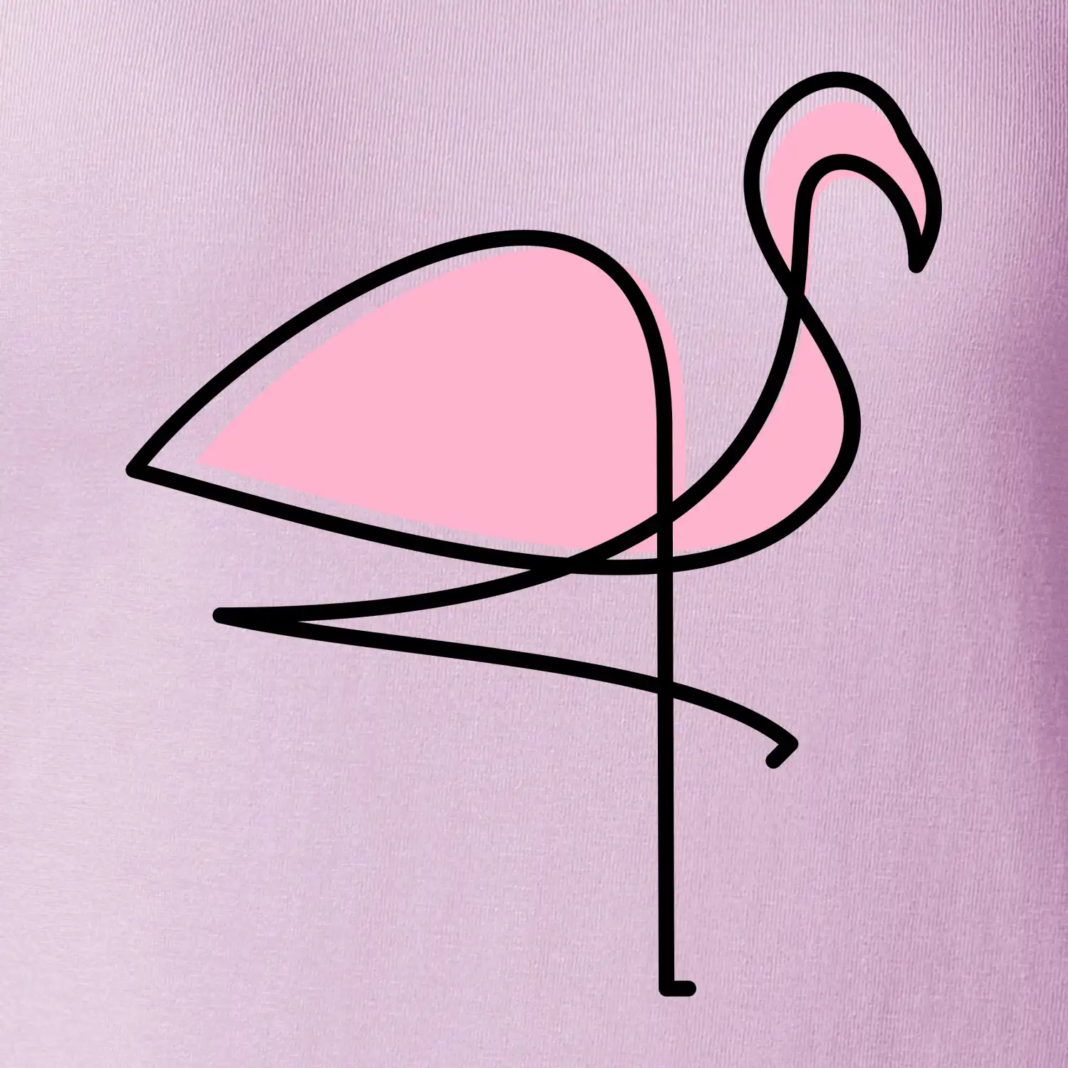 Plameňák na hubené noze