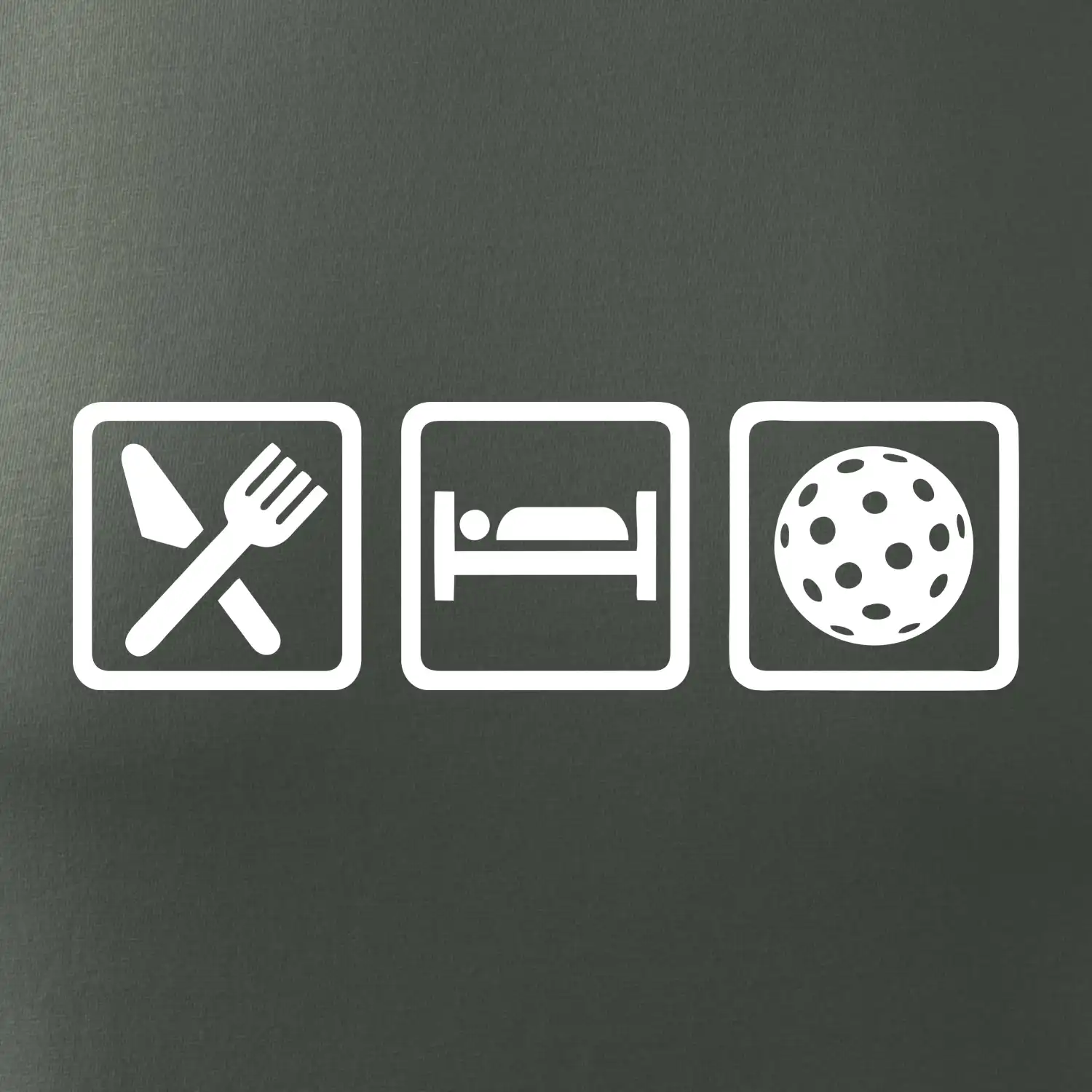 Eat sleep florbal v řadě