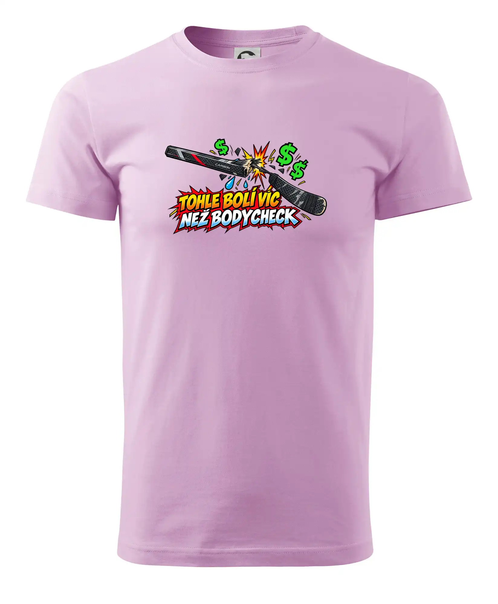 Zlomená hokejka bolí víc než bodycheck