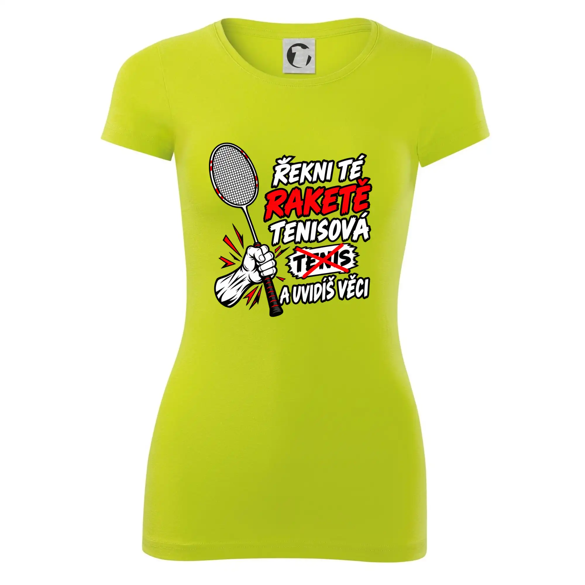 Badmintonová raketa není tenisová