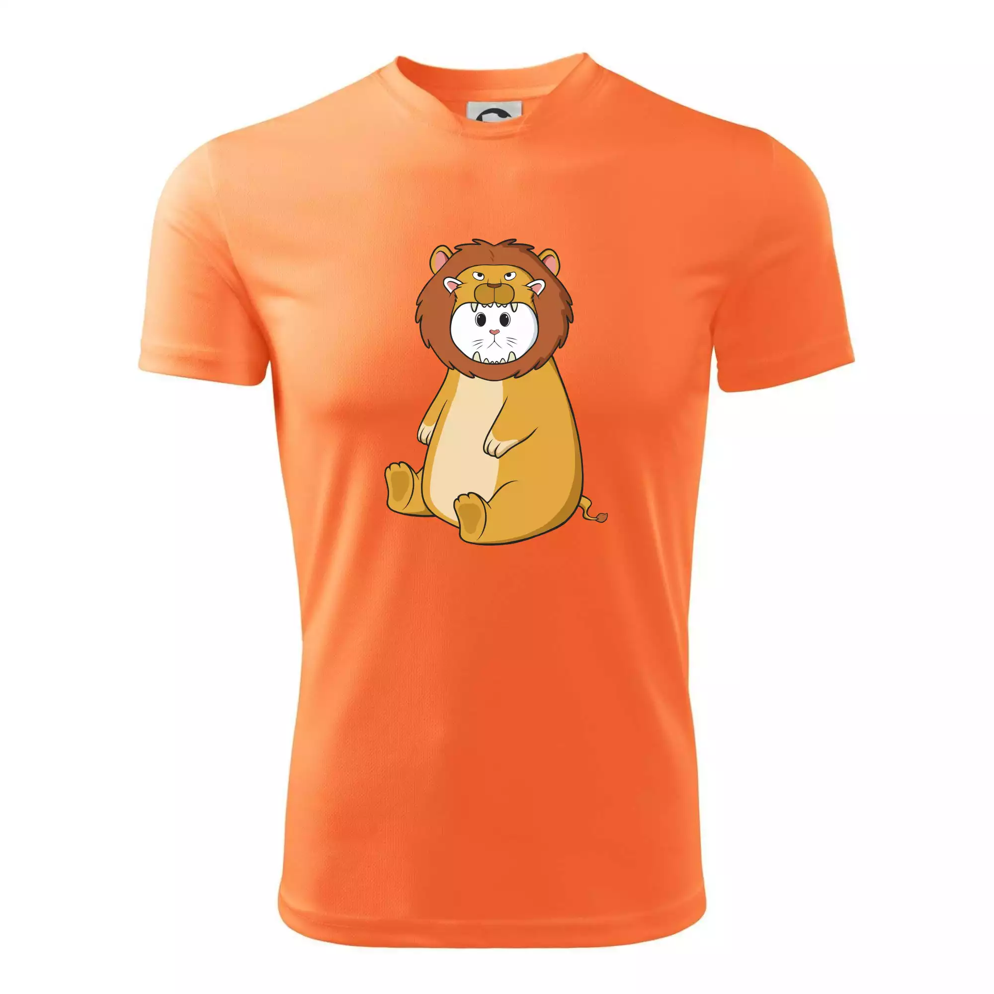 Kočka v převleku lva