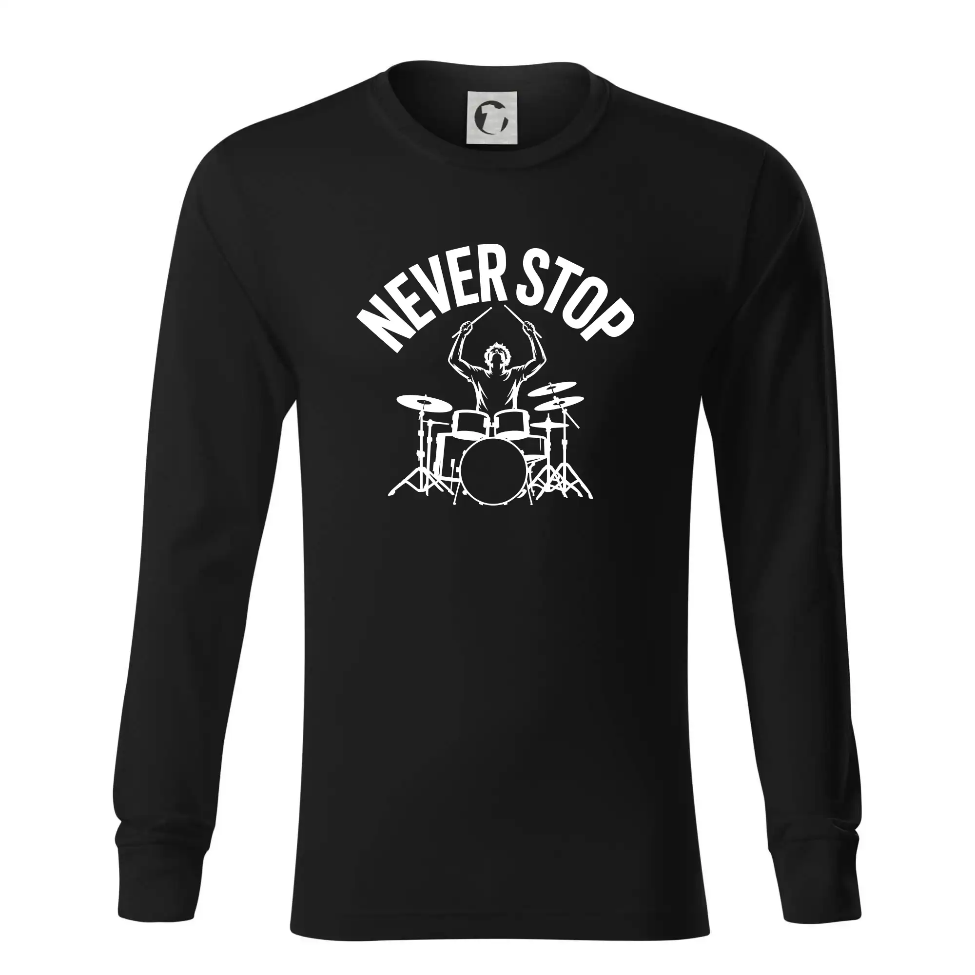 Never Stop a drummer