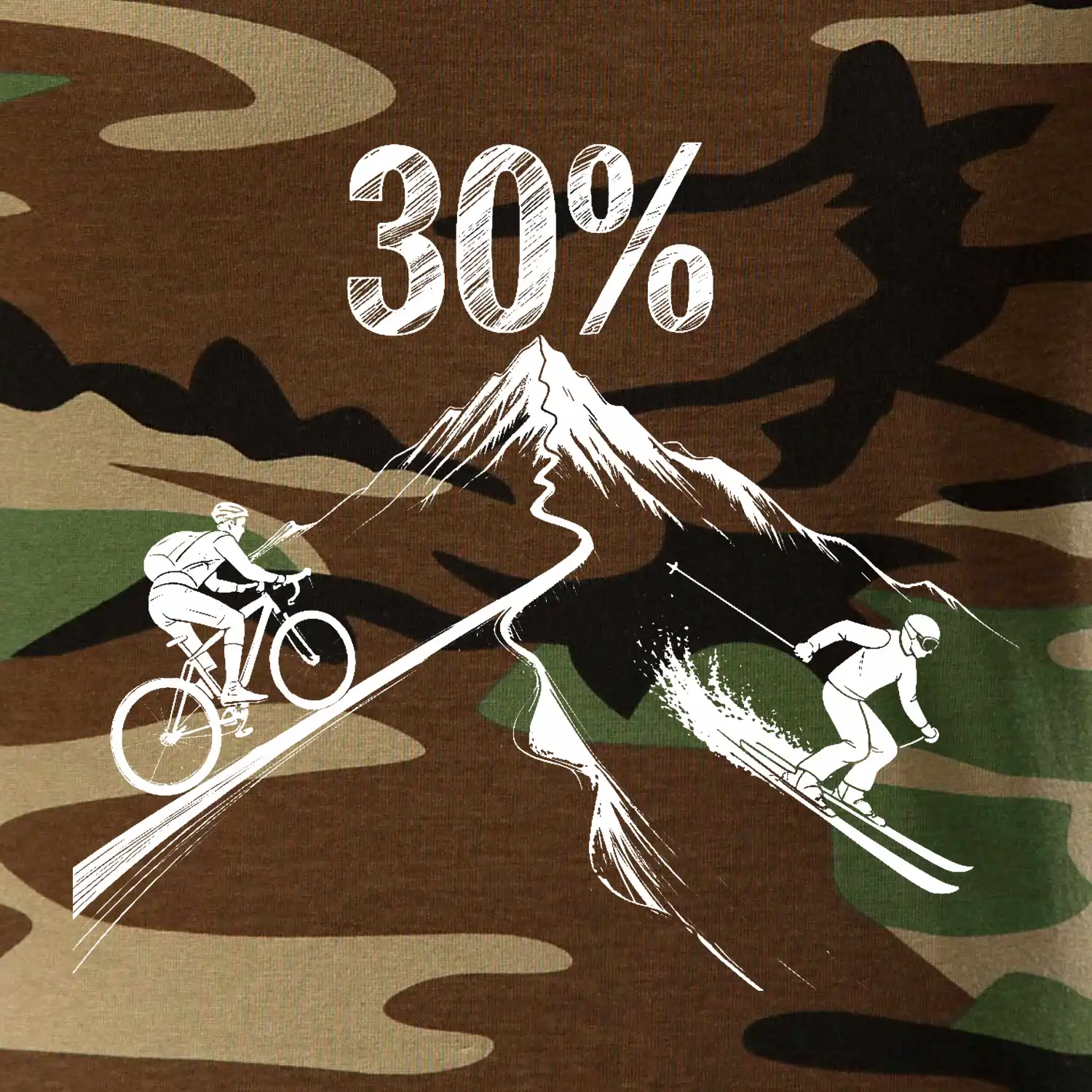 Narozeniny cyklista a lyžař 30