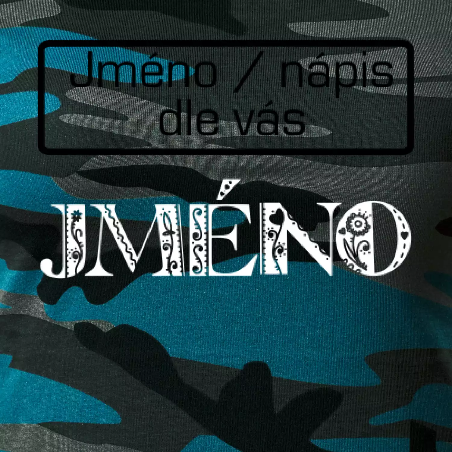 Folklor - jméno - nápis