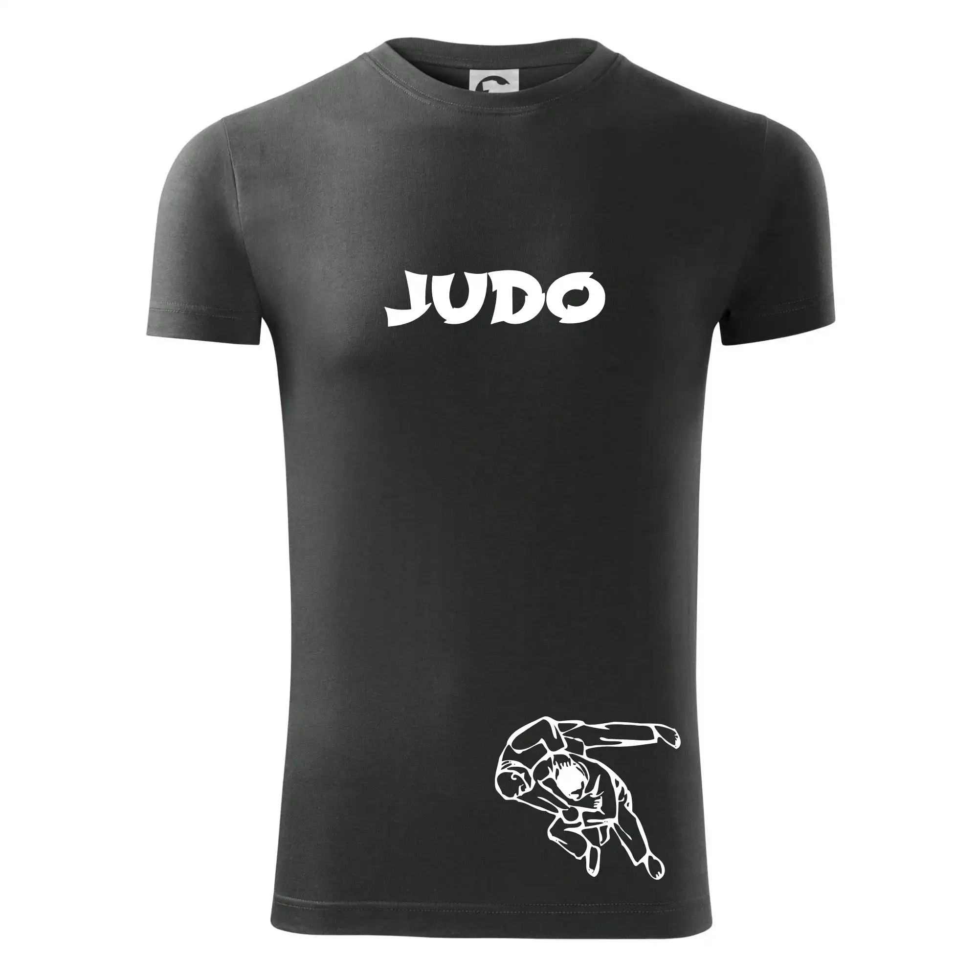 Judo nápis + postavy