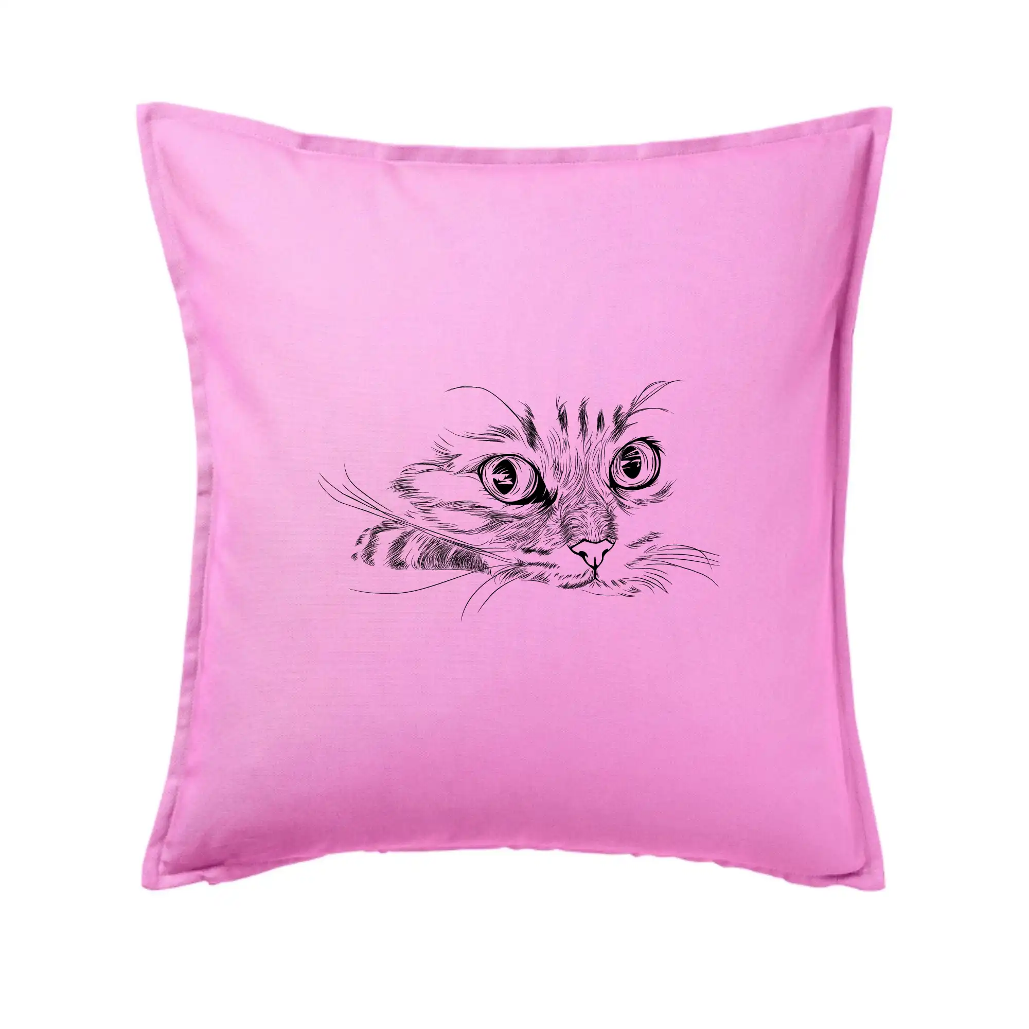 Kočka obličej kreslený