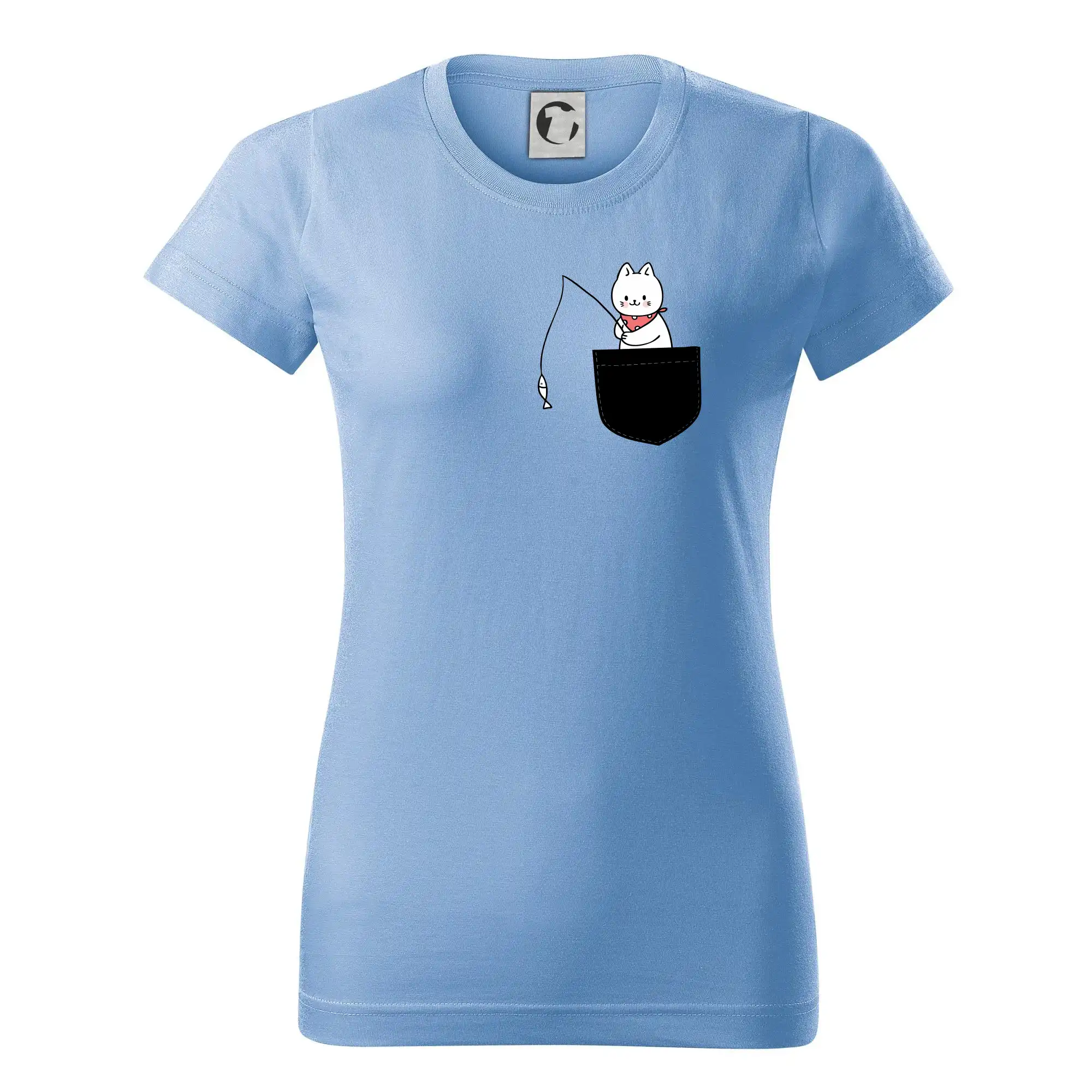 Kočka s rybou v kapse