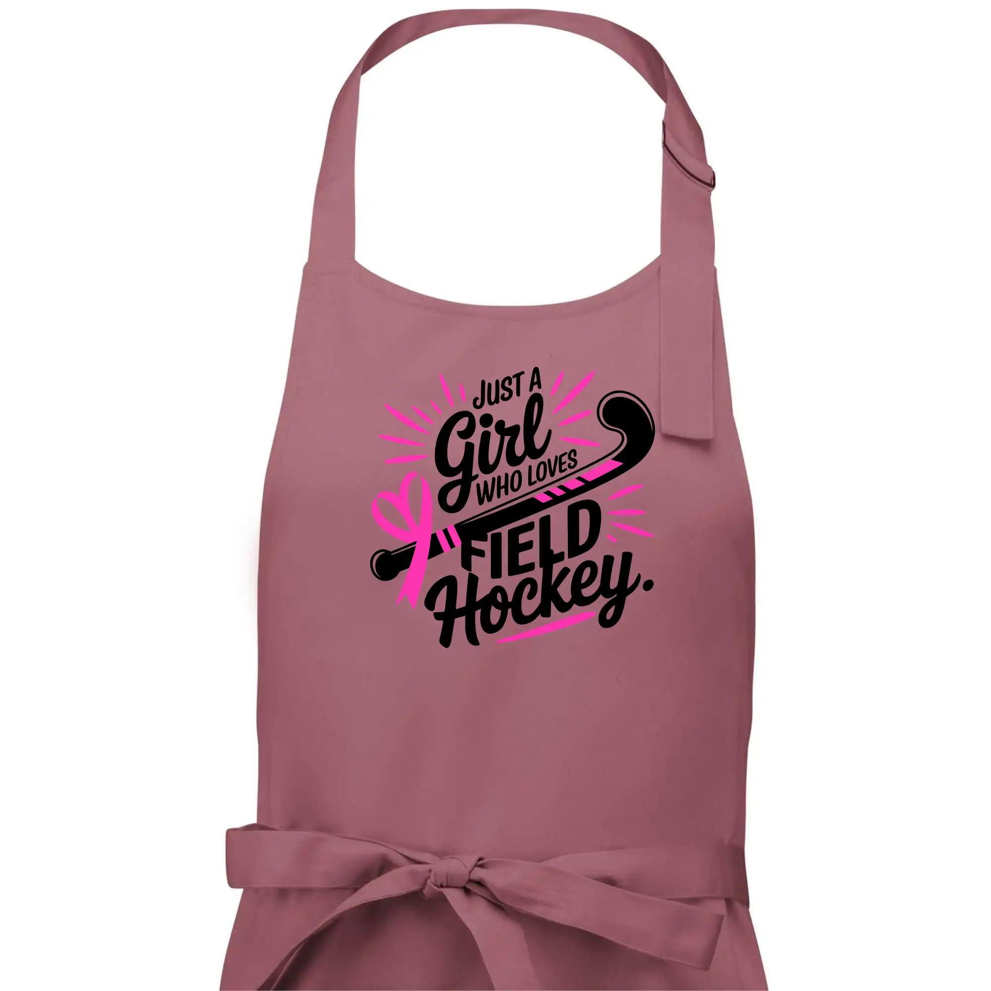 Just a girl who loves field hockey černo růžové