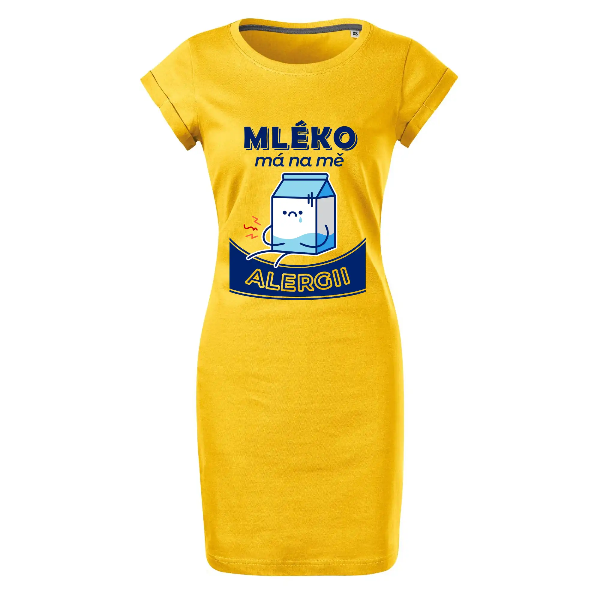 Mléko má na mě alergii
