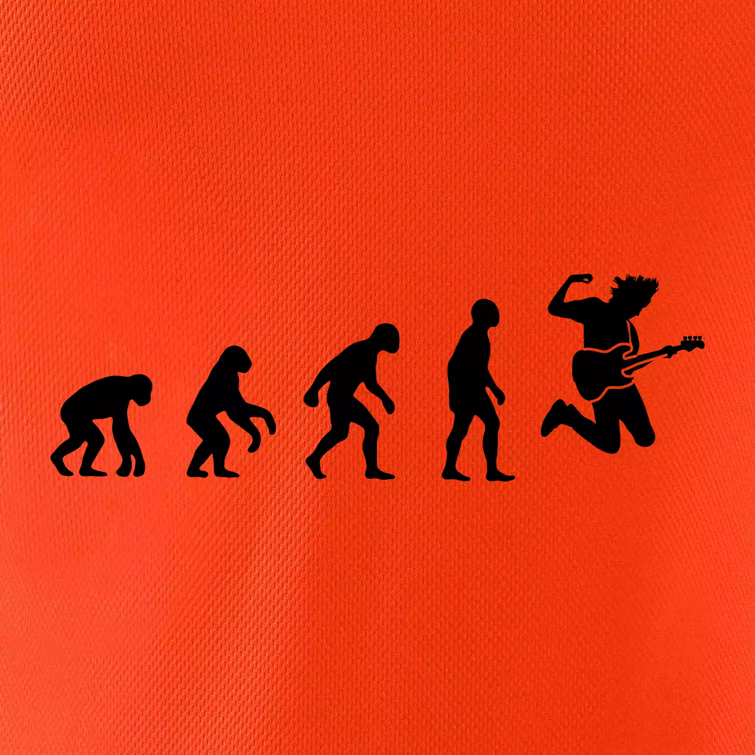 Evoluce kytarista - výskok
