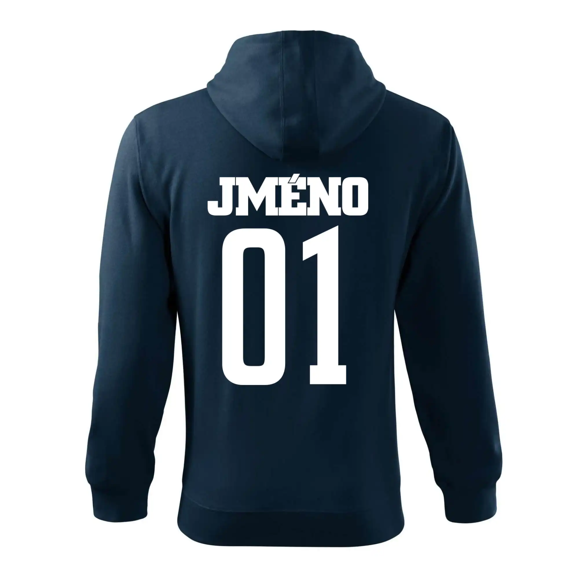 Fotbalový dres - vlastní jméno a číslo