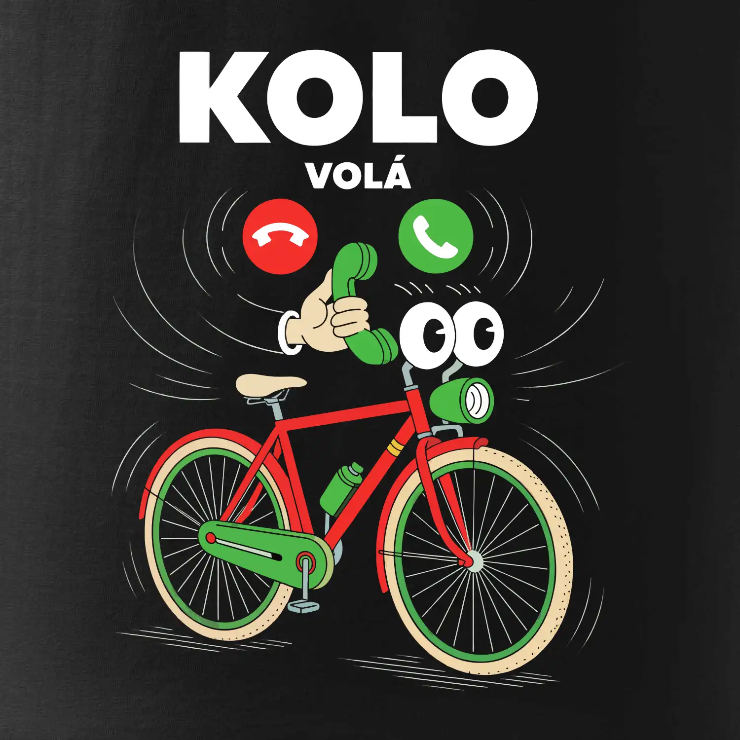Karikatura kolo volá