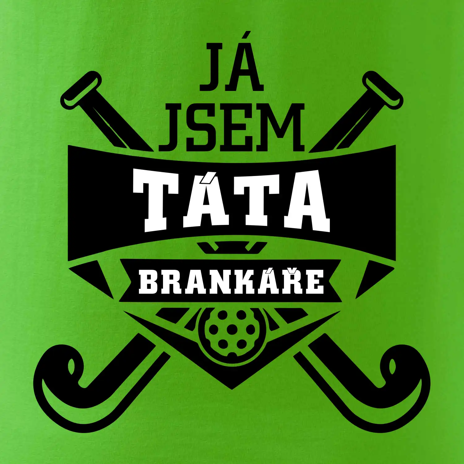 Hokejbal - Já jsem táta brankáře
