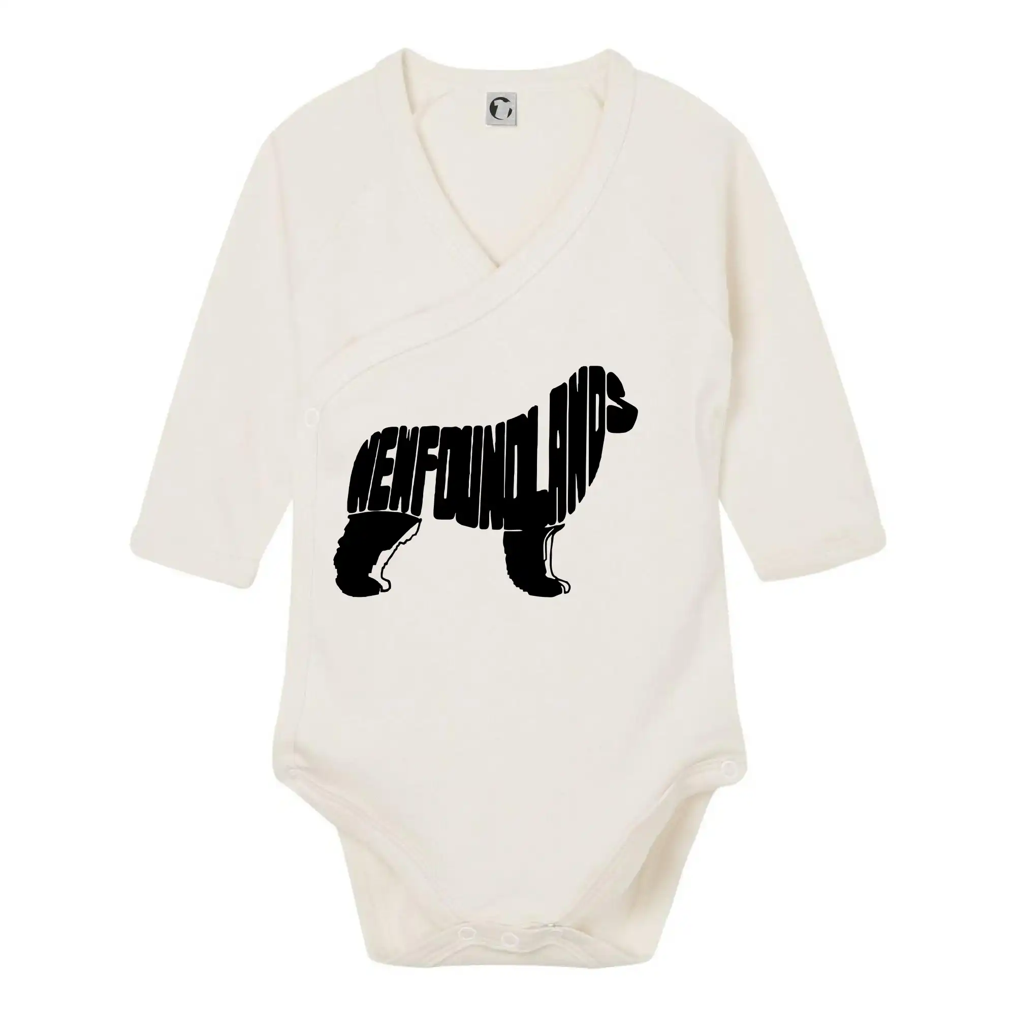 Novofundlandský pes - nápis v tělě